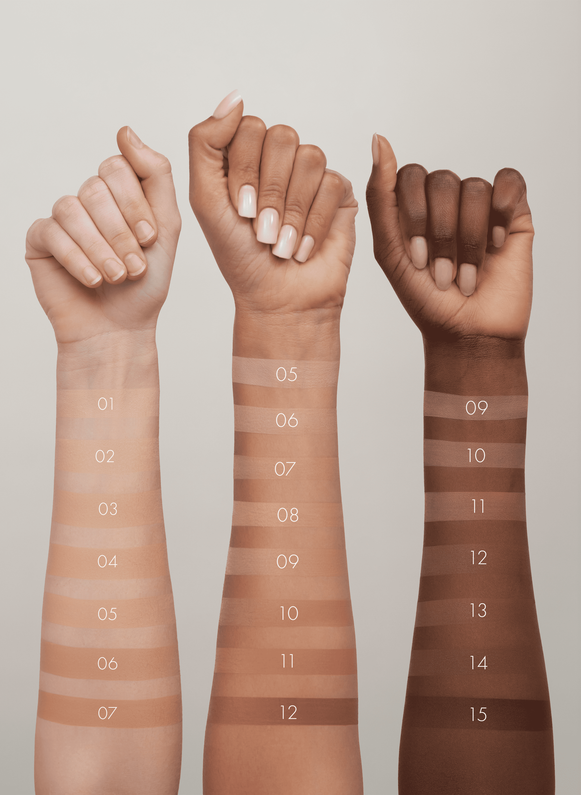 Glass Skin Foundation SWEED 01 - light c