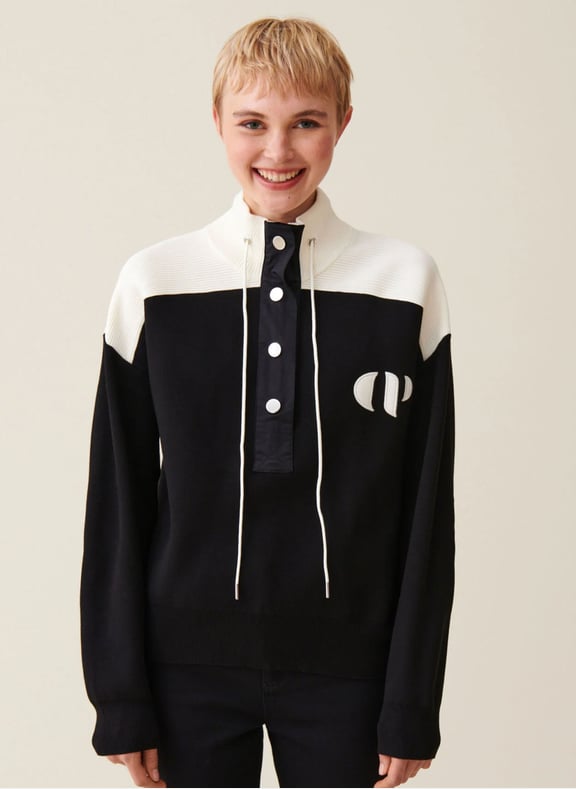 Sweat col montant Noir by CLAUDIE PIERLOT CLAUDIE PIERLOT Sweat col montant Noir
