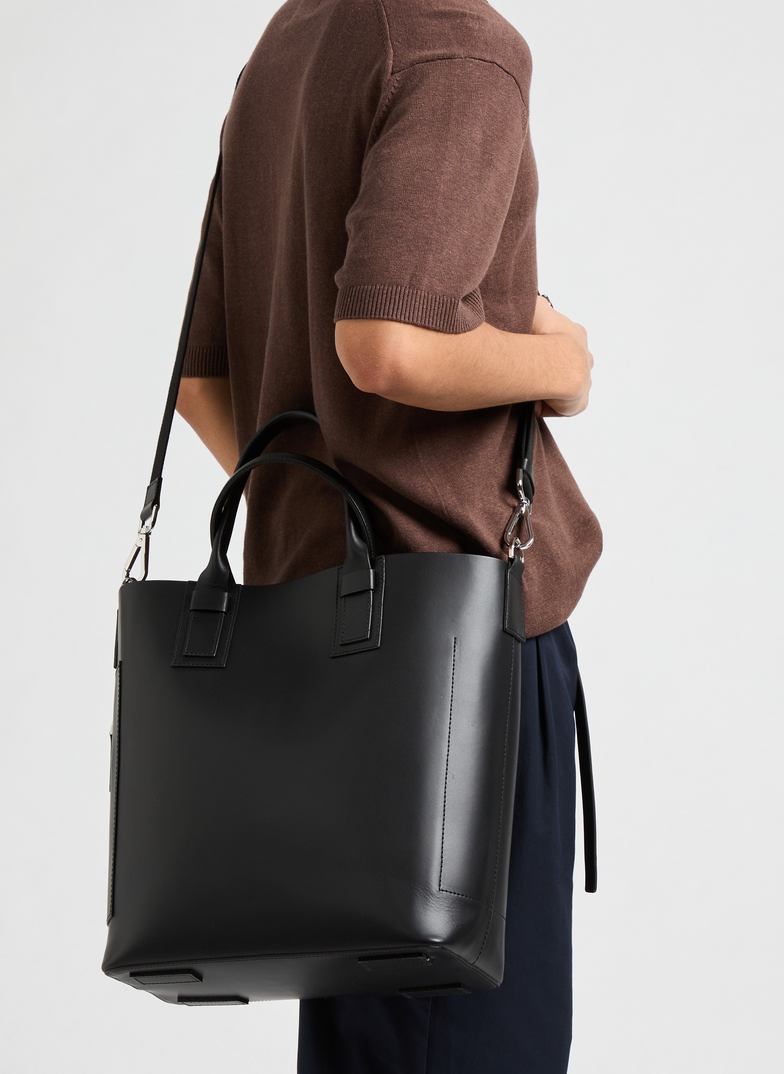 Polo en lin et coton SAISON 1865 Marron