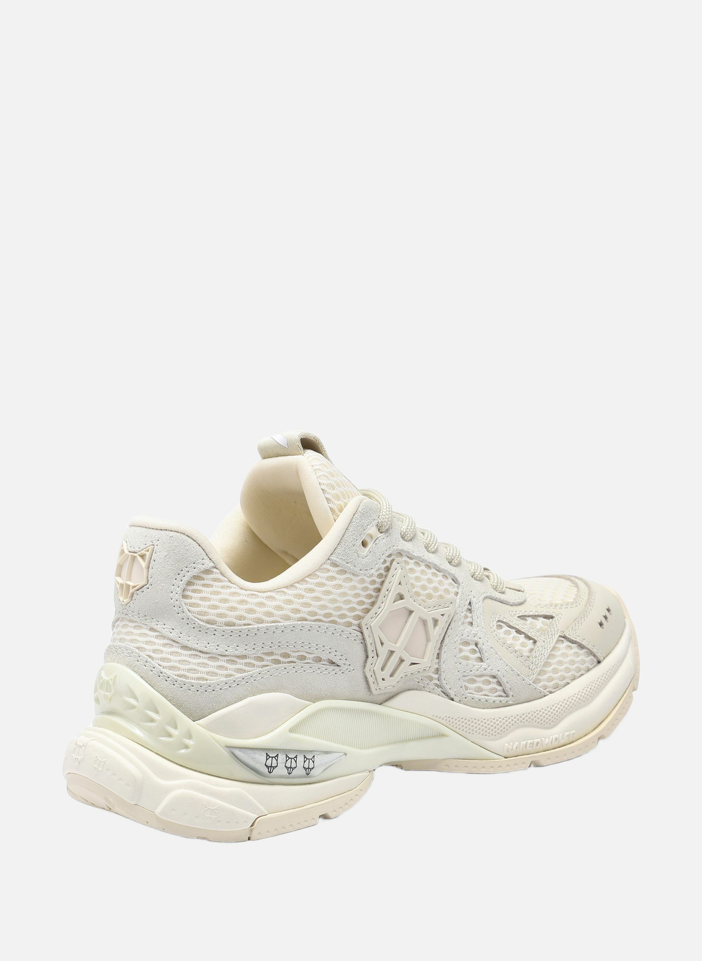 Baskets smash NAKED WOLFE Blanc