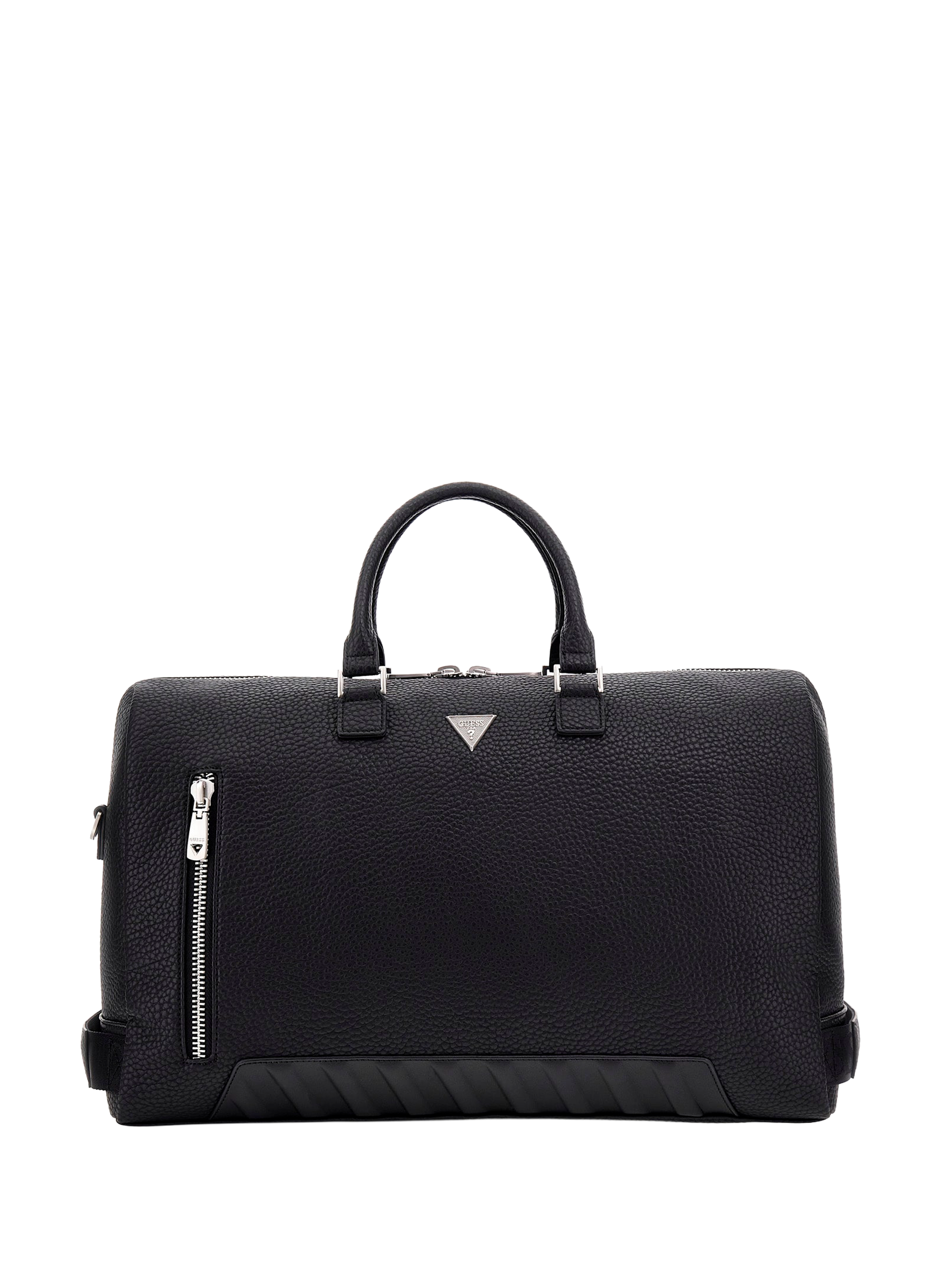 GUESS Sac de voyage craquelé Noir