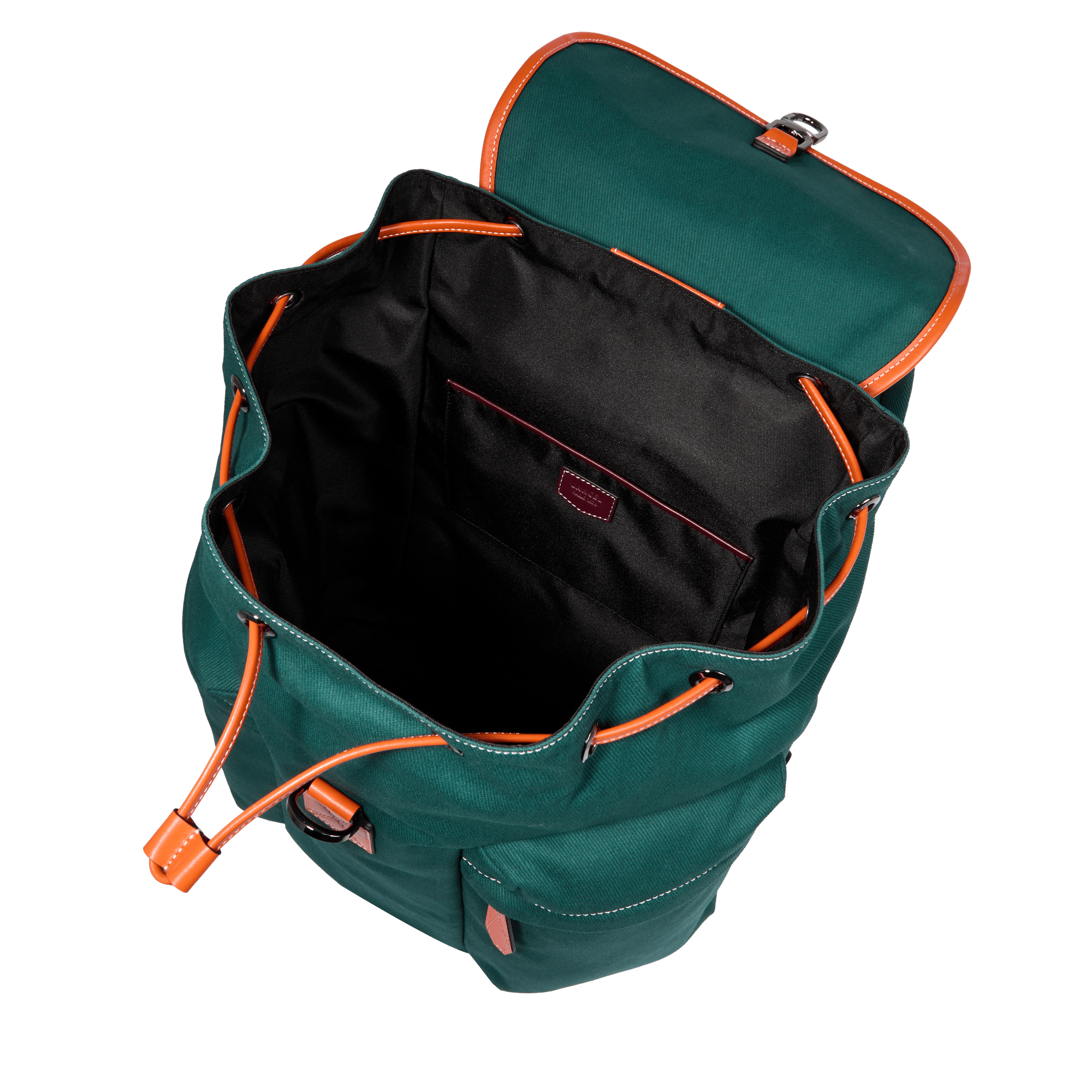 Sac à dos rabat escapade de lancel en cuir LANCEL Vert