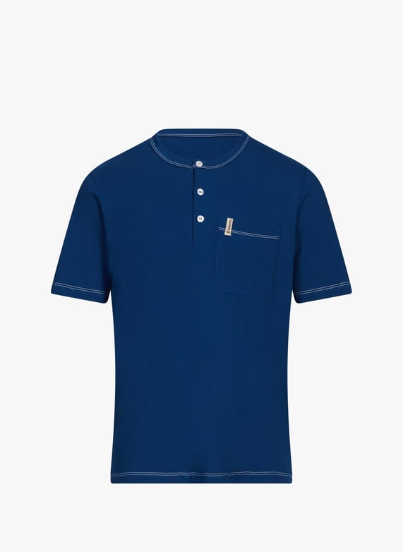 Ensemble pyjama short en coton | Bleu by EMINENCE Ensemble pyjama short en coton Bleu