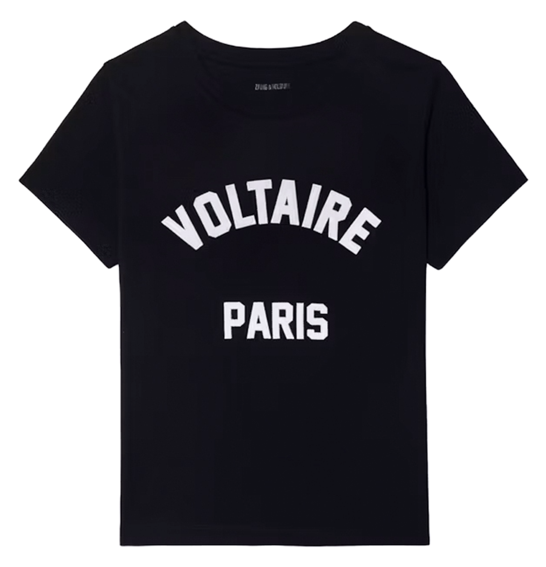 Tee-shirt manches courtes brodé alys ZADIG&VOLTAIRE Noir