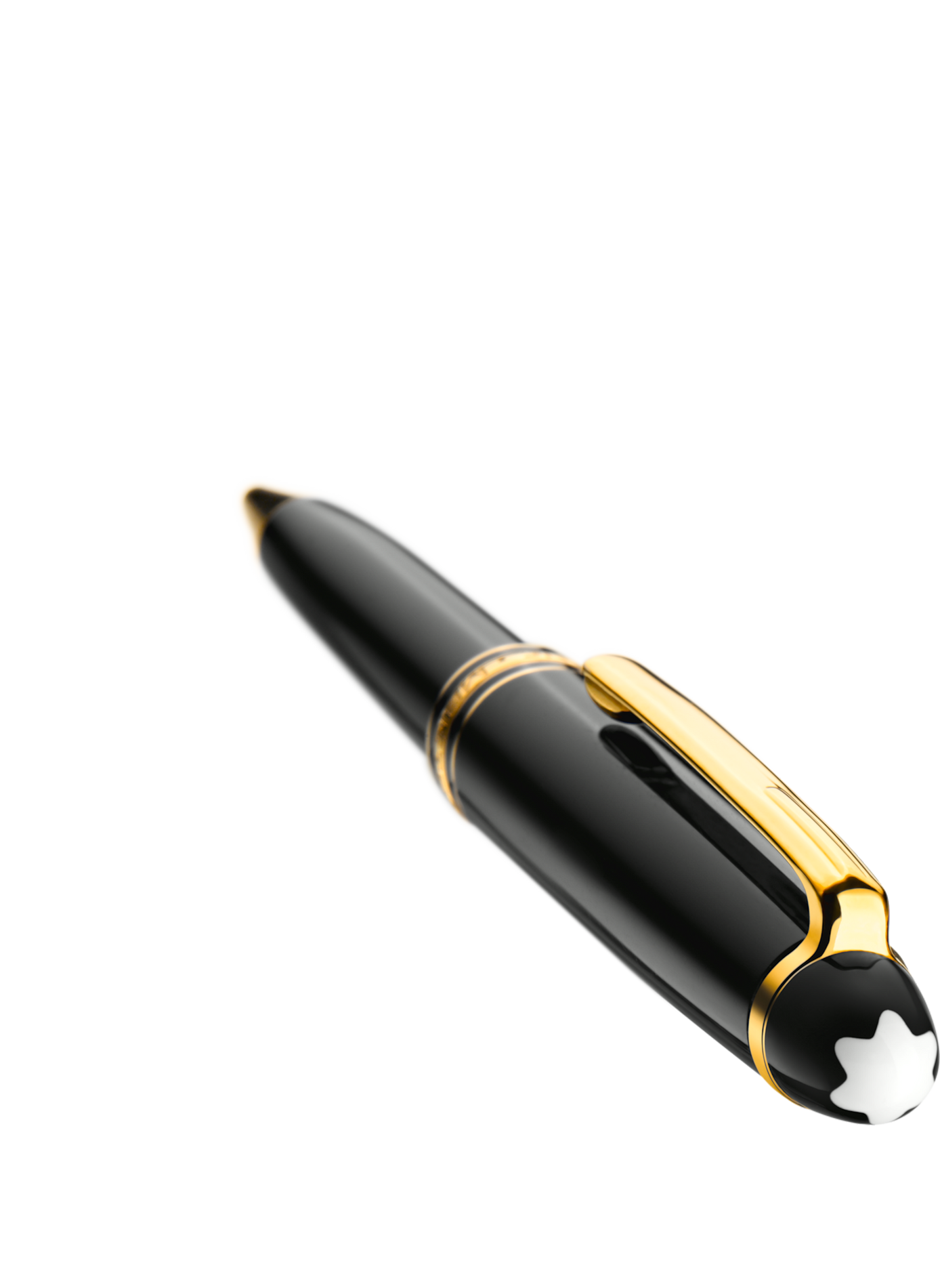 Resin ballpoint pen MONTBLANC Black