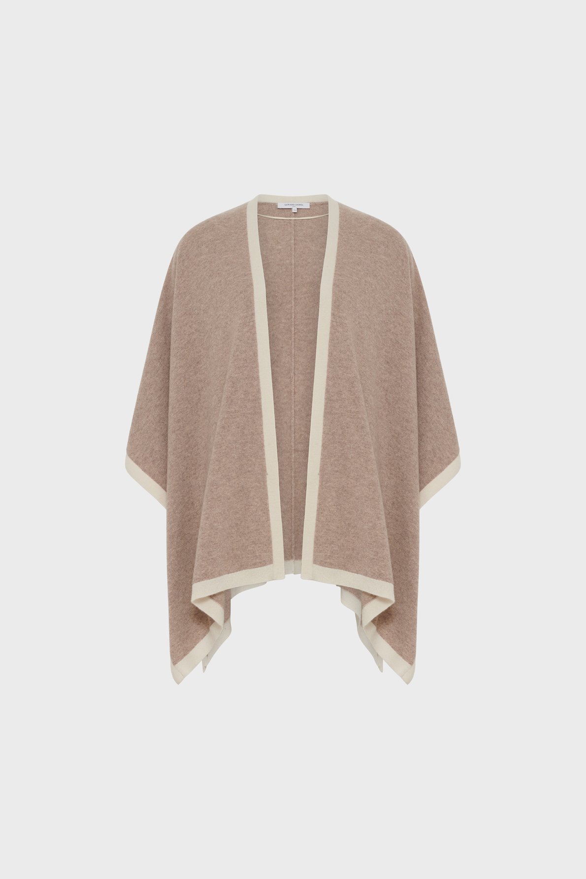 Poncho en cachemire - lili GERARD DAREL Beige