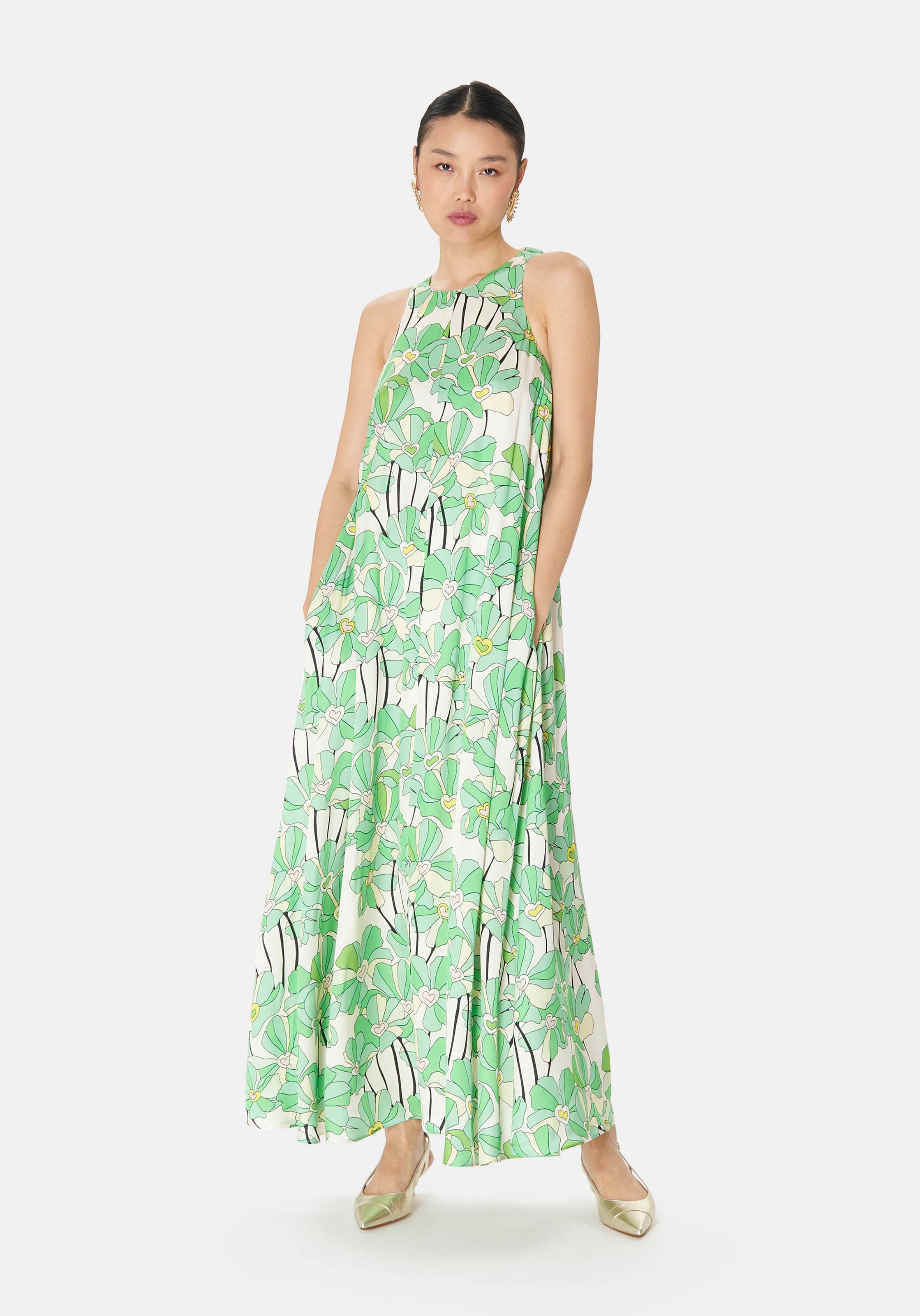 Robe roxanne TARA JARMON Vert