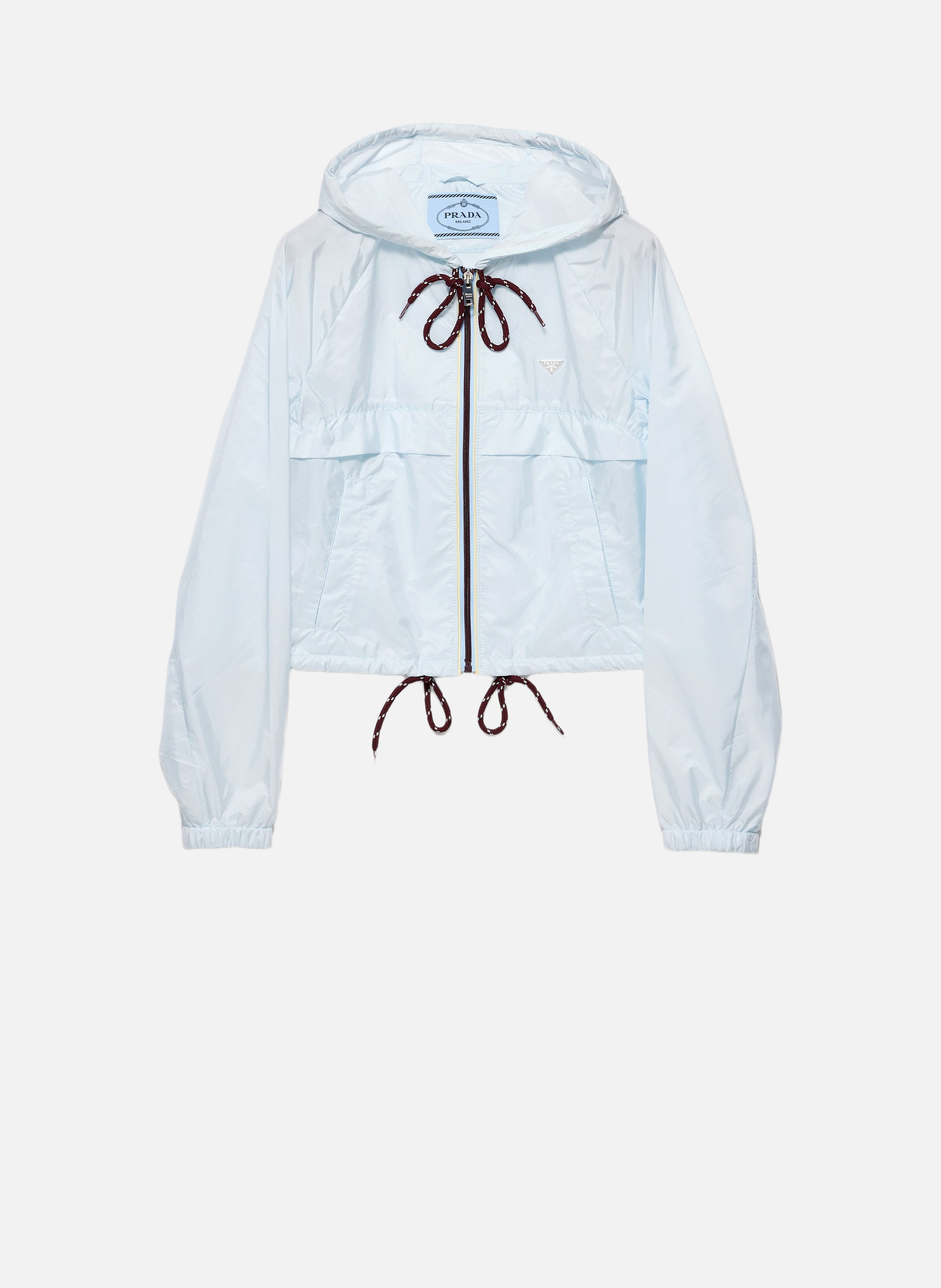 Veste légère en re-nylon PRADA Gris