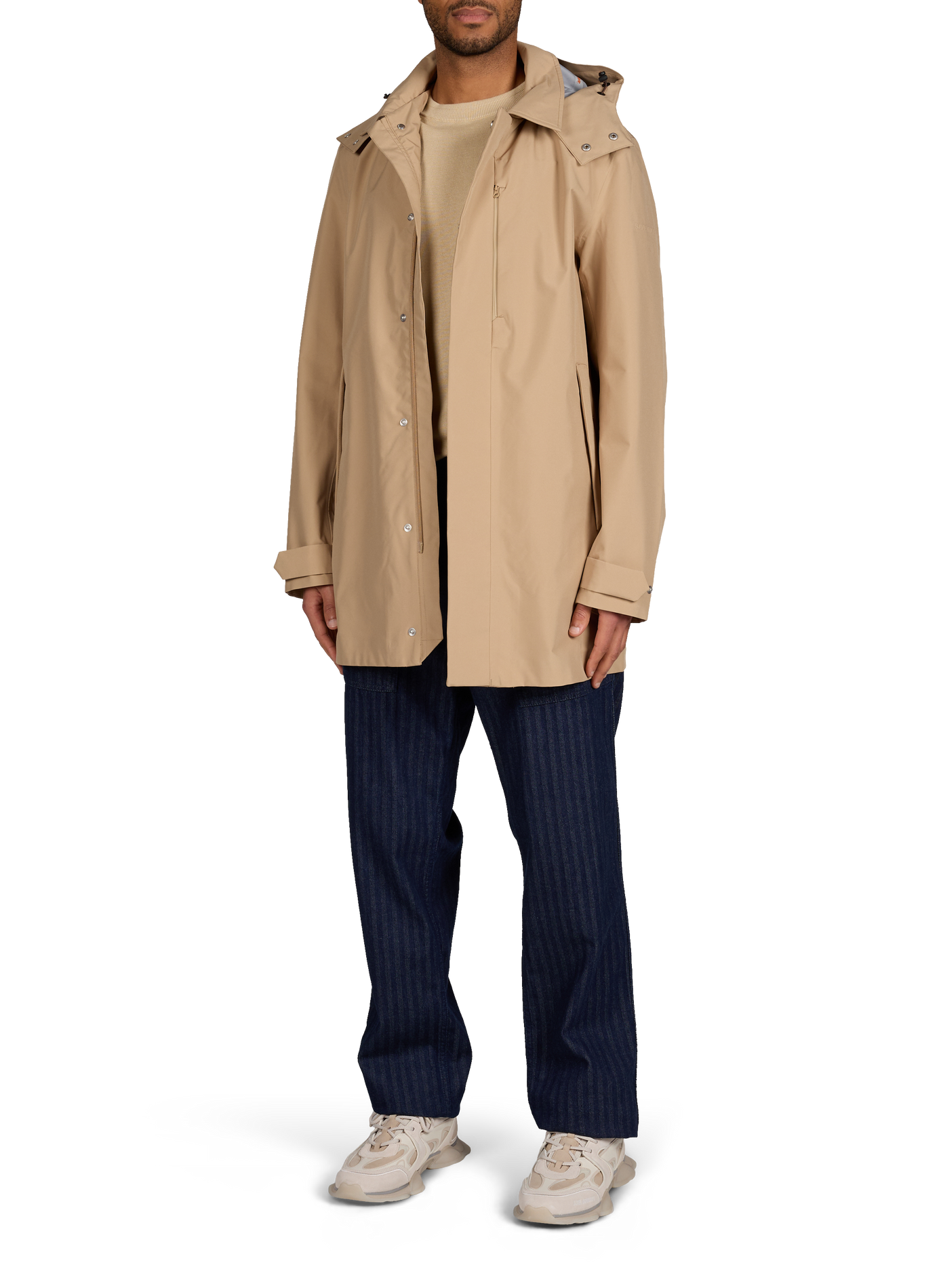 Parka mi-longue à capuche Battersea SAVE THE DUCK Beige