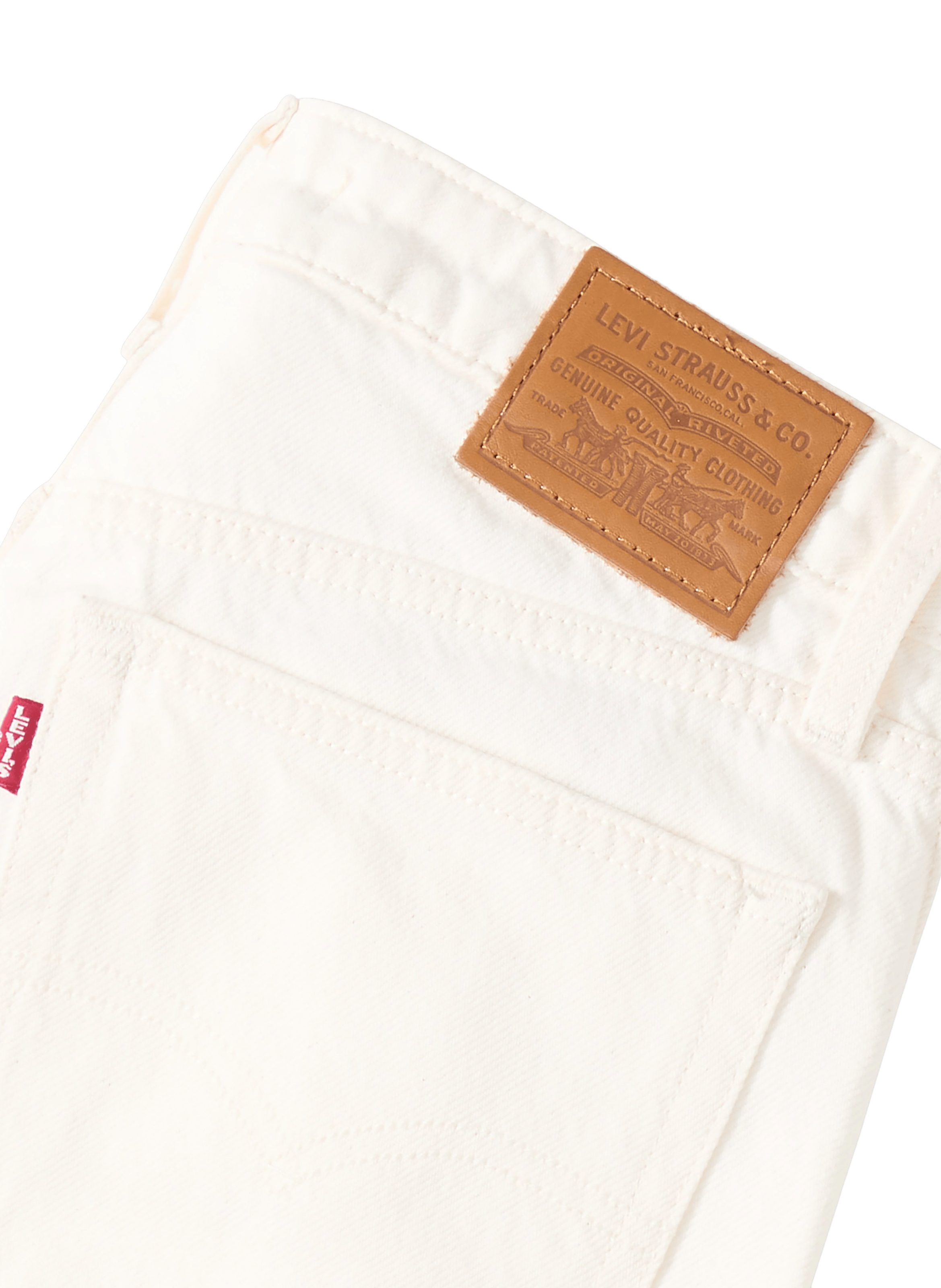 Jean Baggy Dad Barrel en coton LEVI'S Blanc
