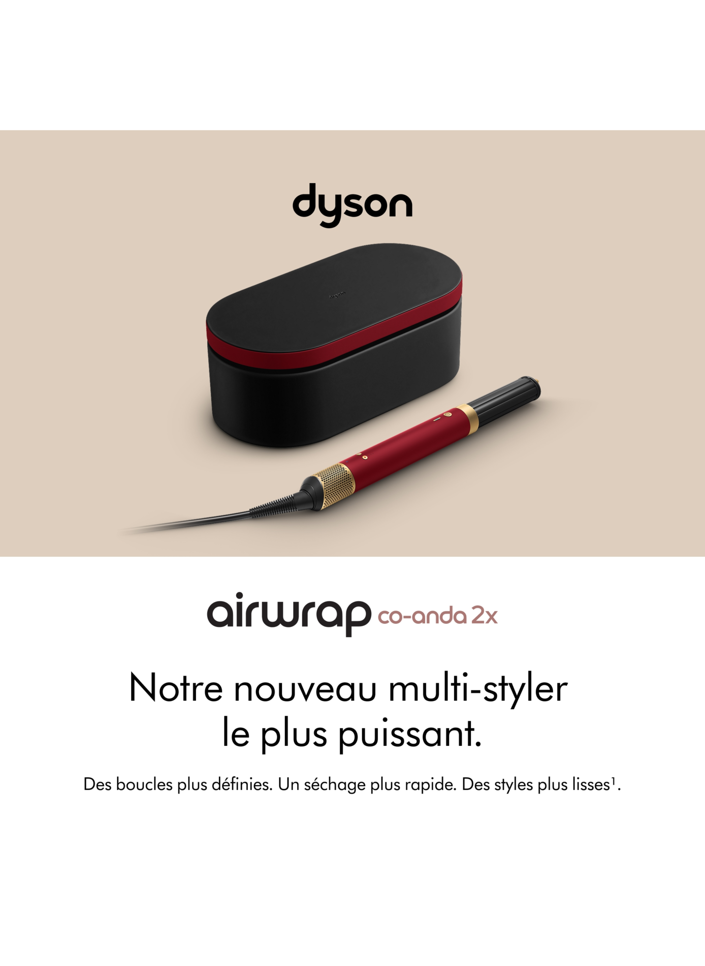 Airwrap Coanda 2x T1T2 - Geschenkausgabe Samt Rot und Gold DYSON No color