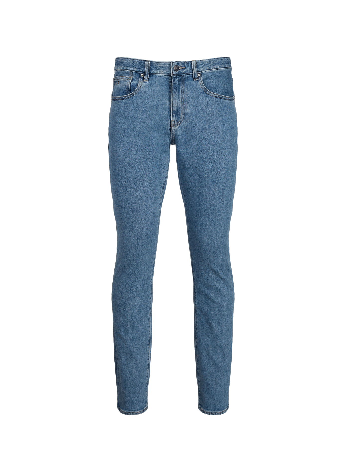 Skinny jeans in stretch cotton denim ARMANI EXCHANGE Blue
