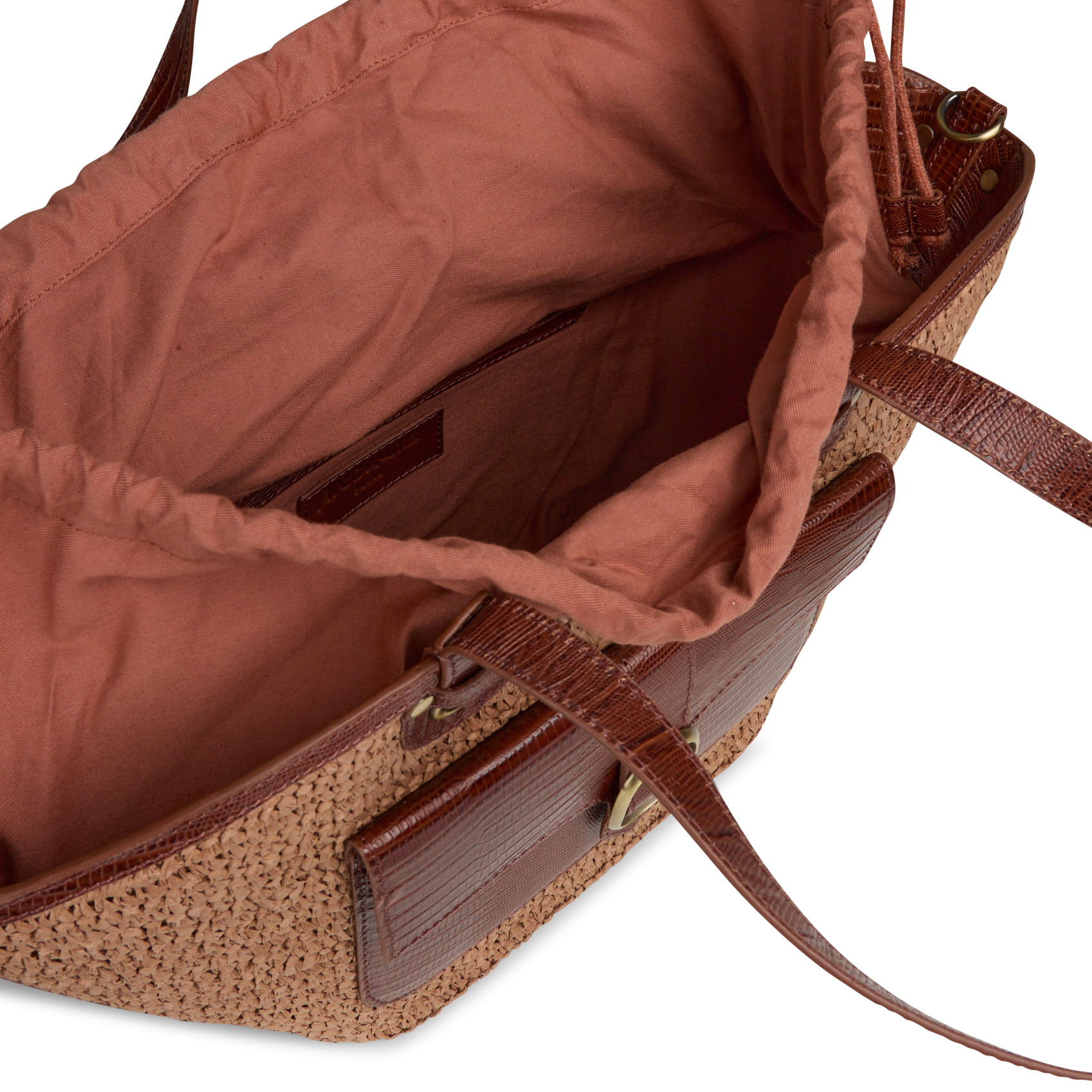 Sac cabas en raphia max MAISON 123 Marron