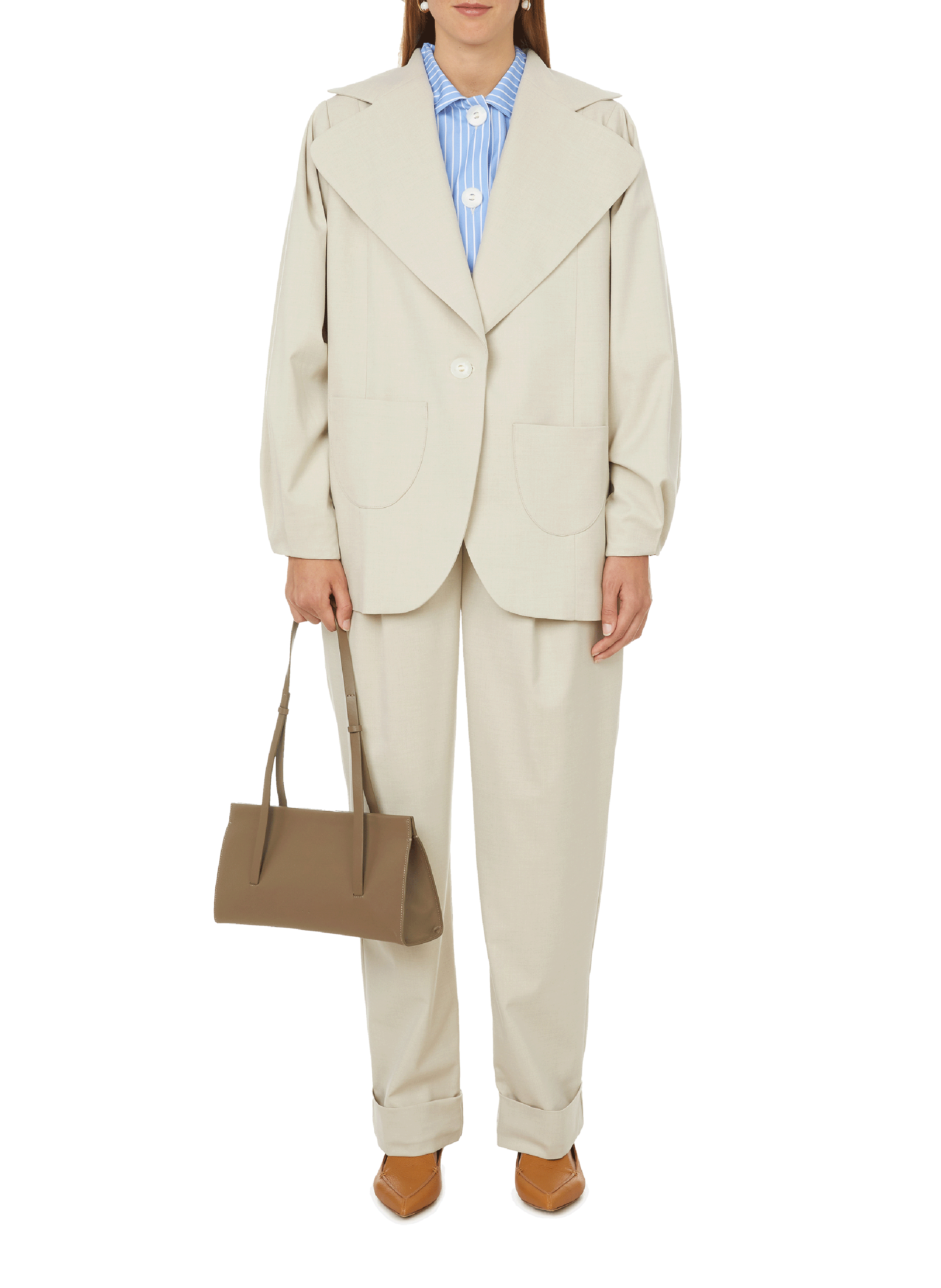 Long jacket SALUT BEAUTÉ Beige