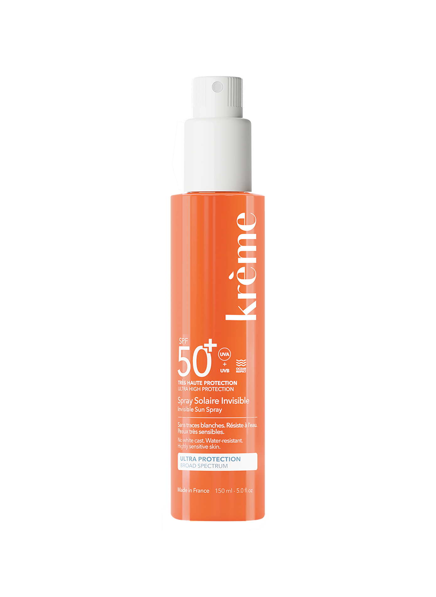 Spray Solaire Invisible SPF50+ KREME No color