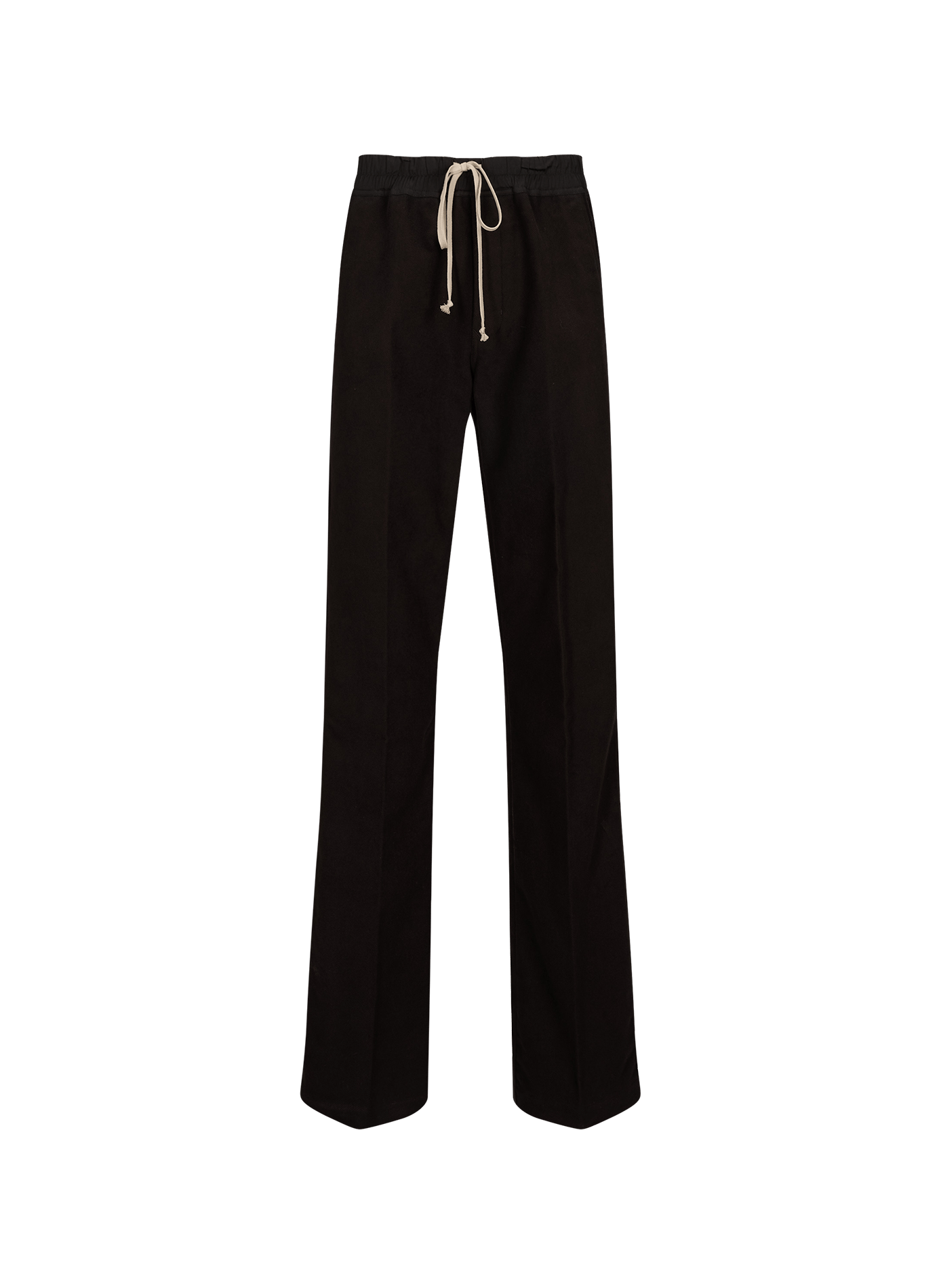 Pantalon à cordon de serrage Dietrich en coton RICK OWENS Noir