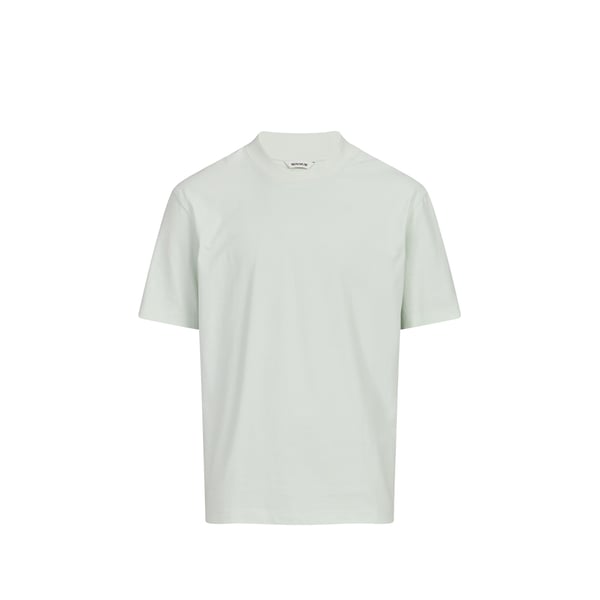 T-shirt uni à imprimé dos en coton T-shirt uni à imprimé dos en coton