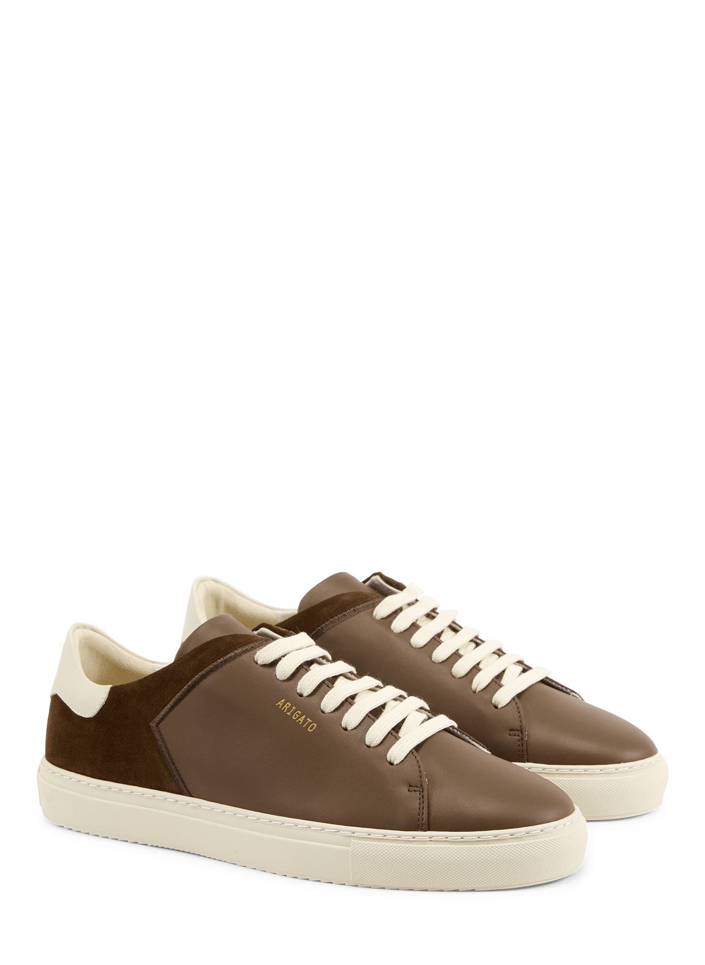 Low-top leather sneakers AXEL ARIGATO Brown