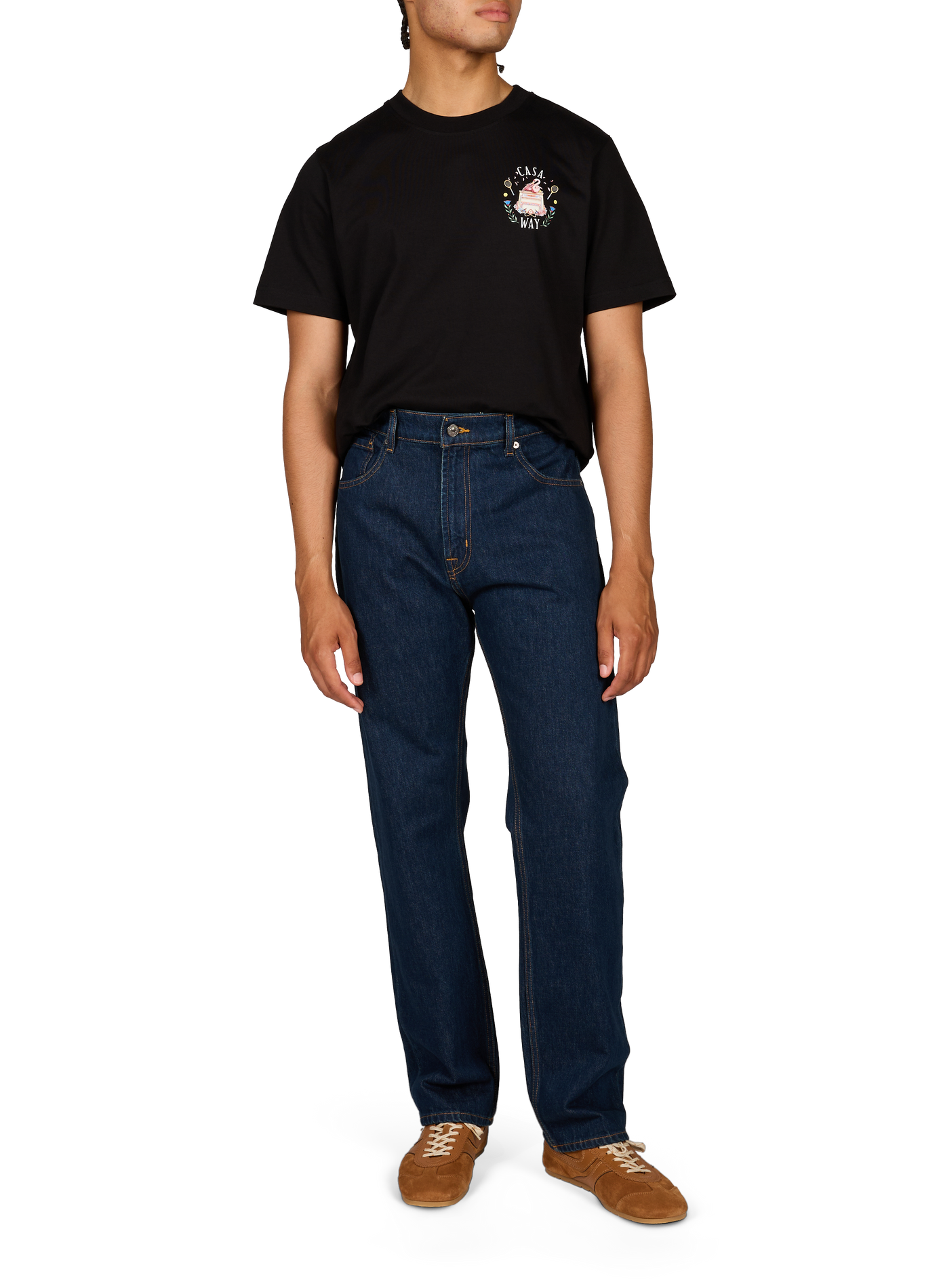 Modern straight leg jeans in cotton 7 FOR ALL MANKIND Blue