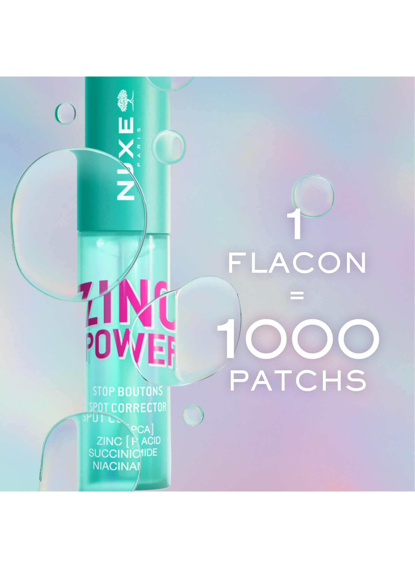 Stop Zinc Power Buttons NUXE No color