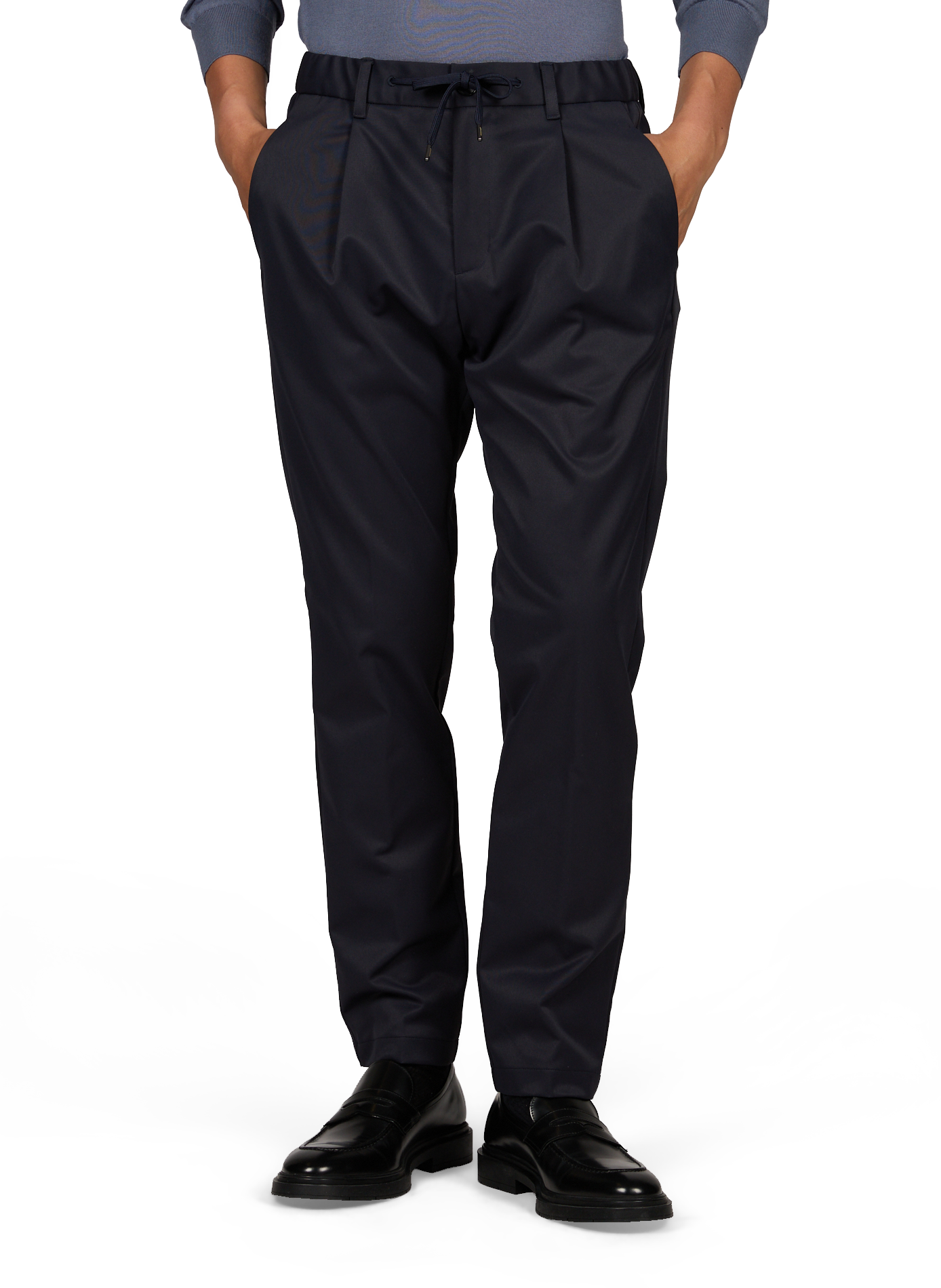 Pantalon droit HERNO Bleu
