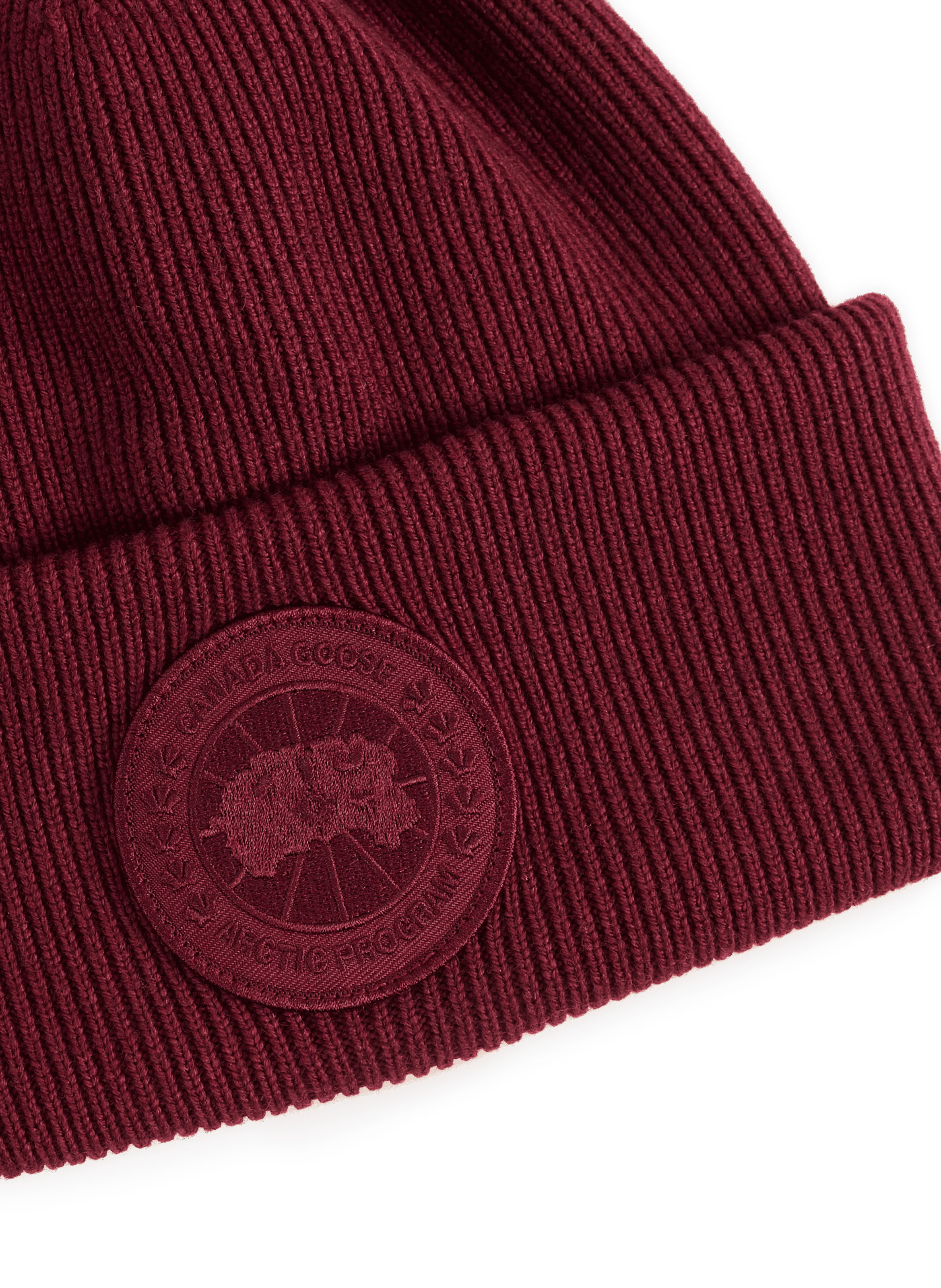 Arctic Wool Knit Toque | Red CANADA GOOSE Men