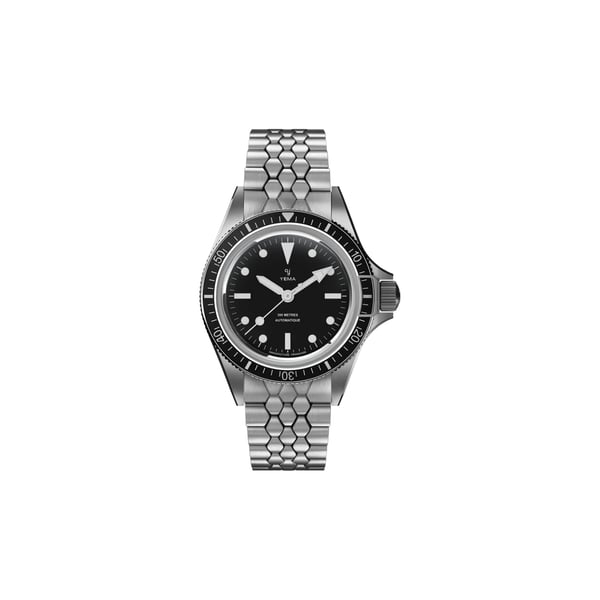 Montre automatique Superman Steel CMM.10 en acier inoxydable Montre automatique Superman Steel CMM.10 en acier inoxydable