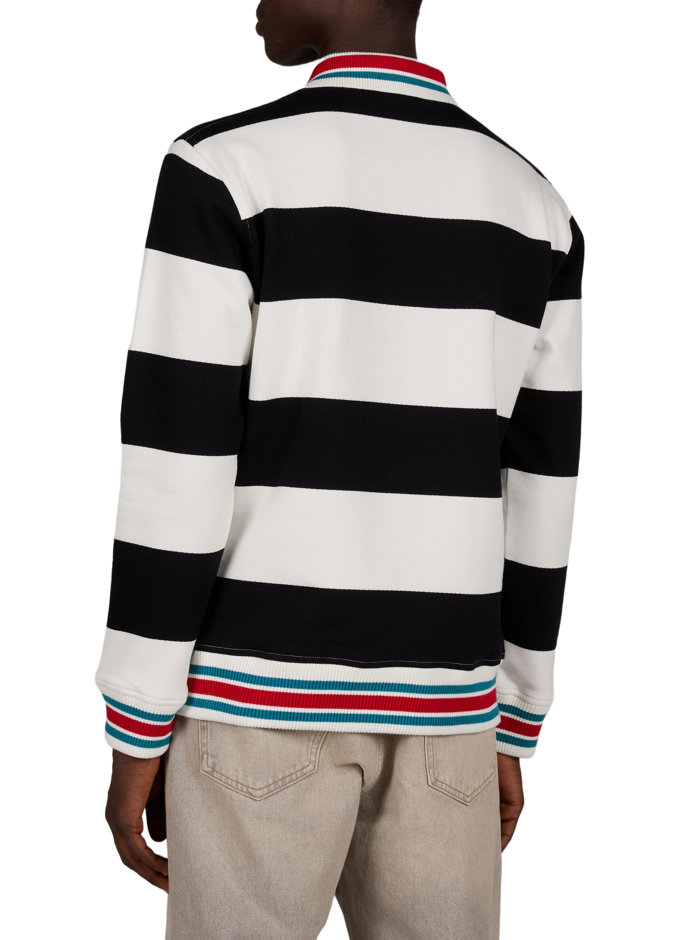 Straight fit thick cotton polo DROLE DE MONSIEUR White