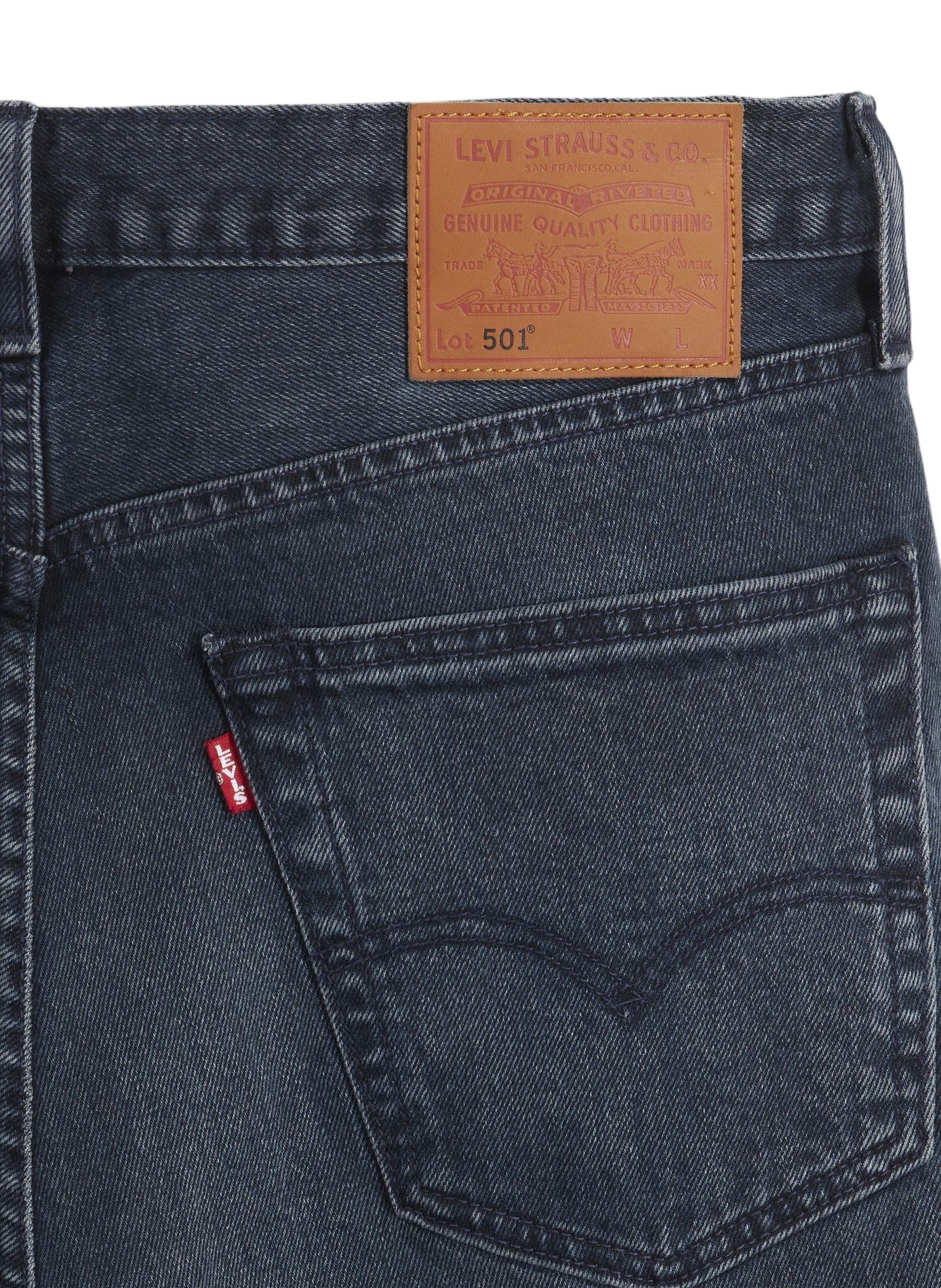 Jean 501  LEVI'S Bleu