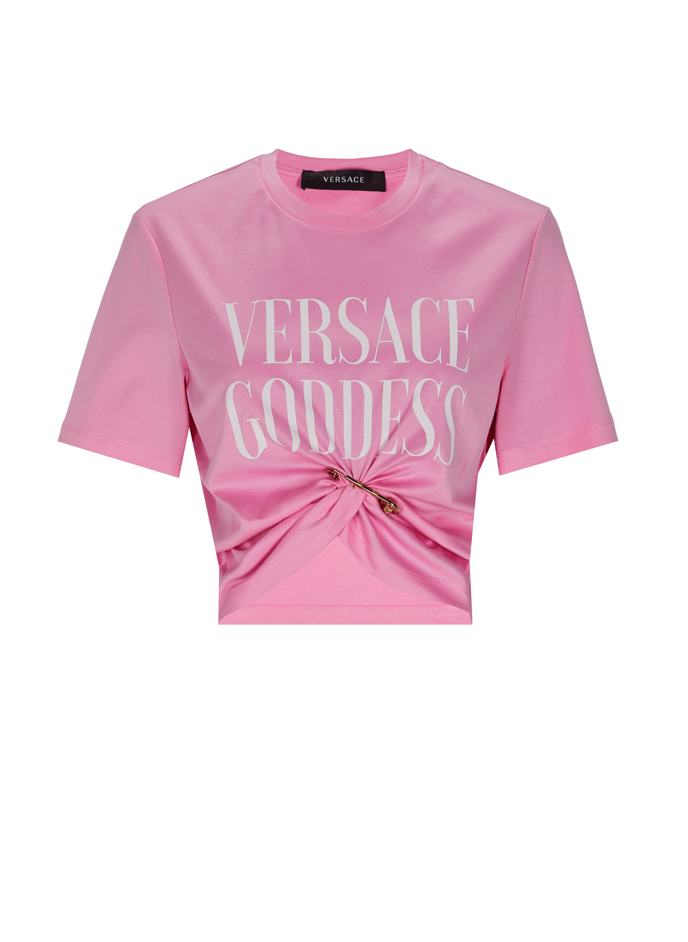 T-shirt logotypé avec détail épingle