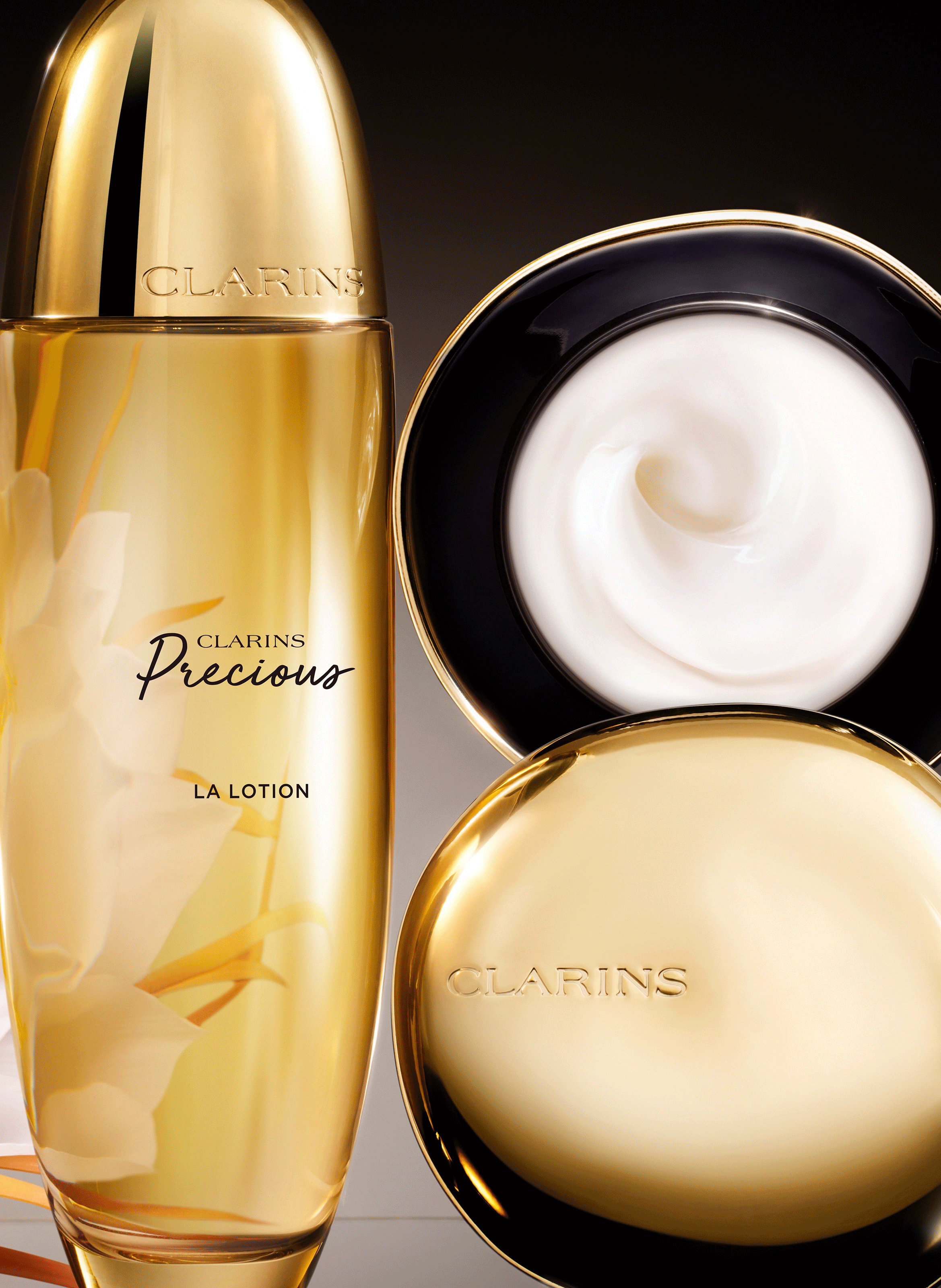 La lotion Clarins Precious No color