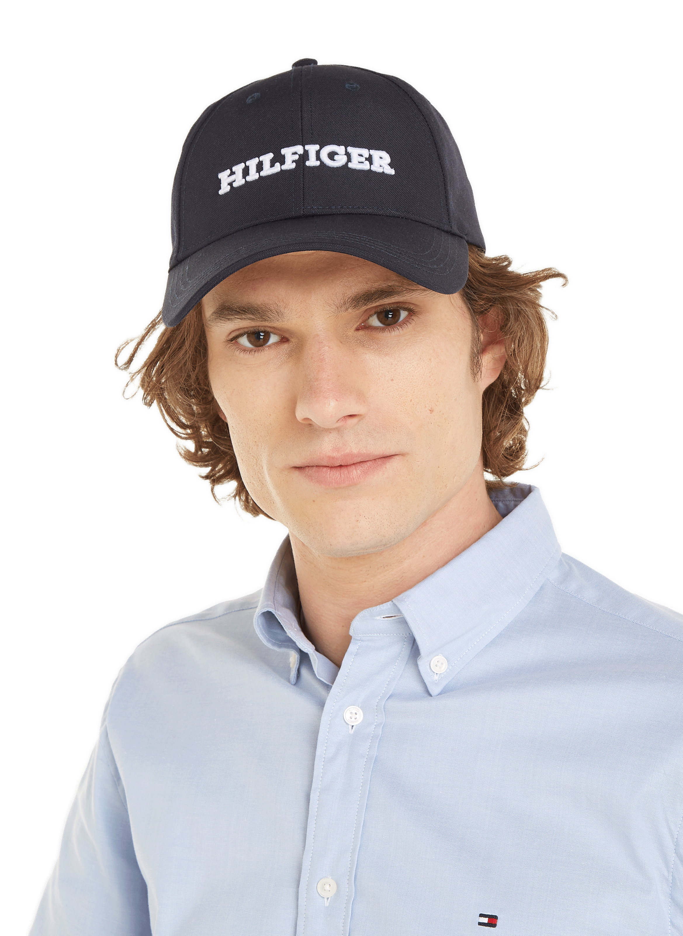 Logo baseball cap  TOMMY HILFIGER Blue