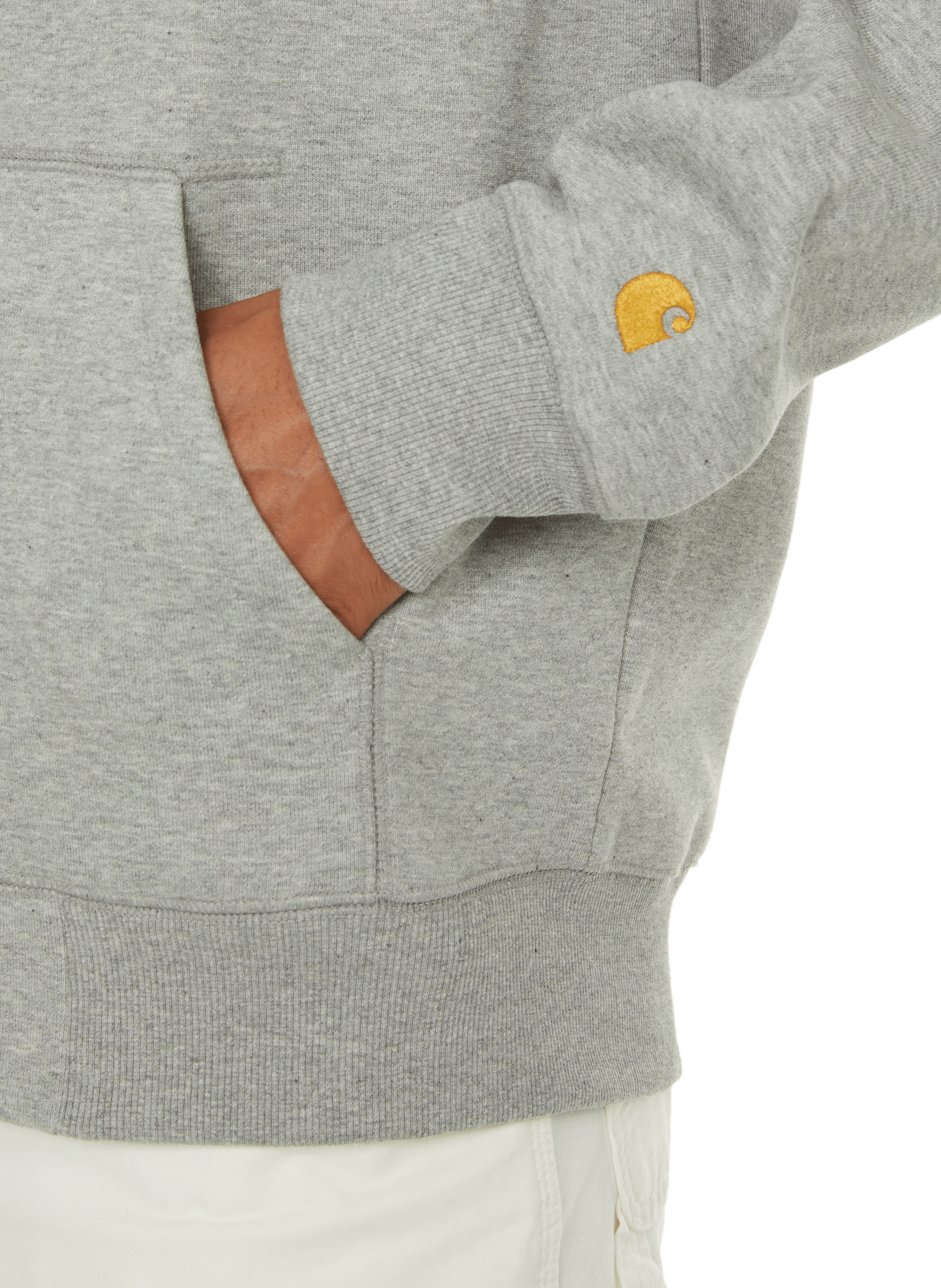 Gilet hoodie à capuche CARHARTT WIP Gris