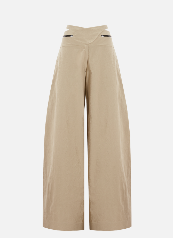 Wide-leg cotton trousers CHRISTOPHER ESBER