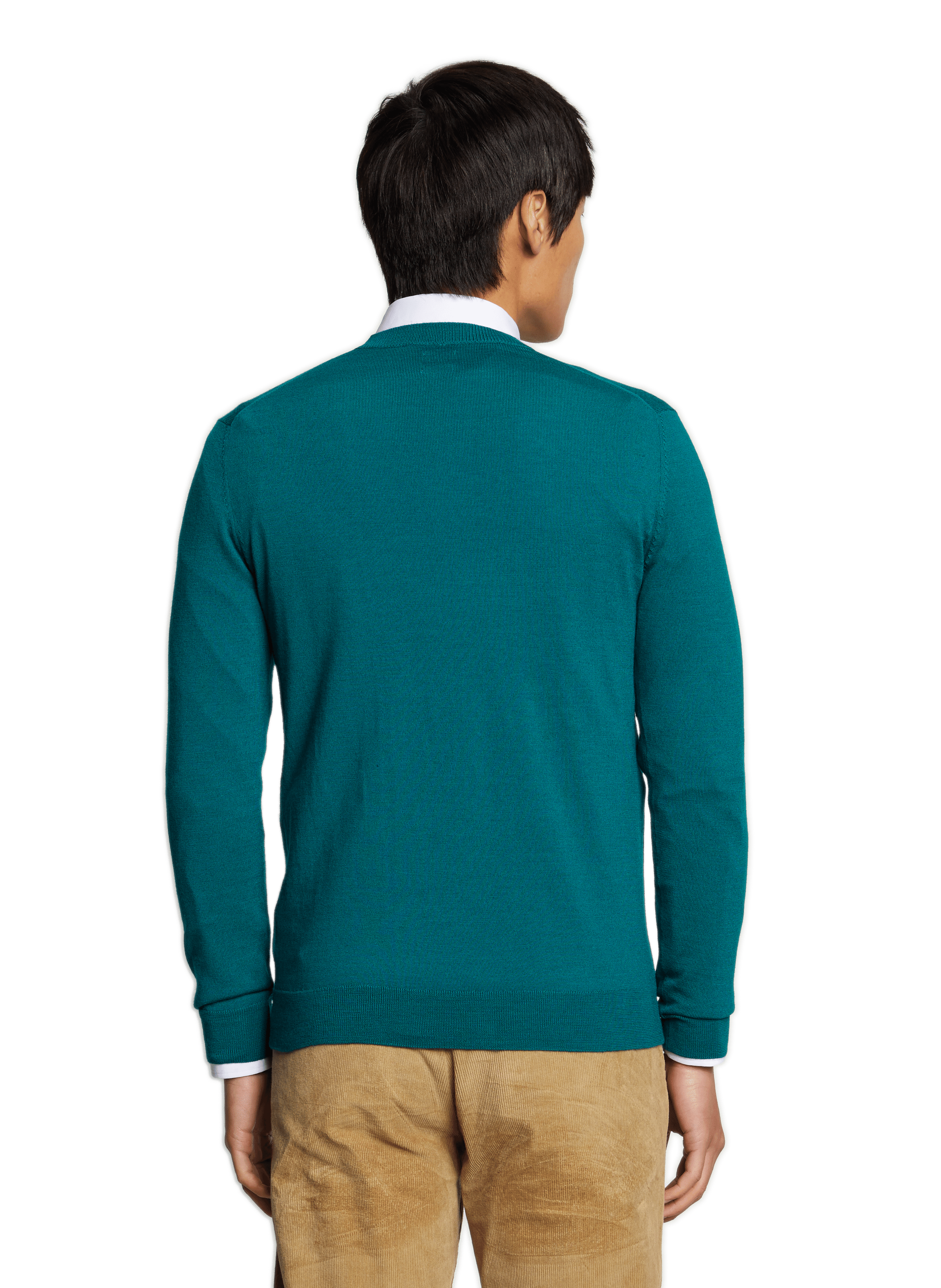 Pull en laine mérinos Flex Vert