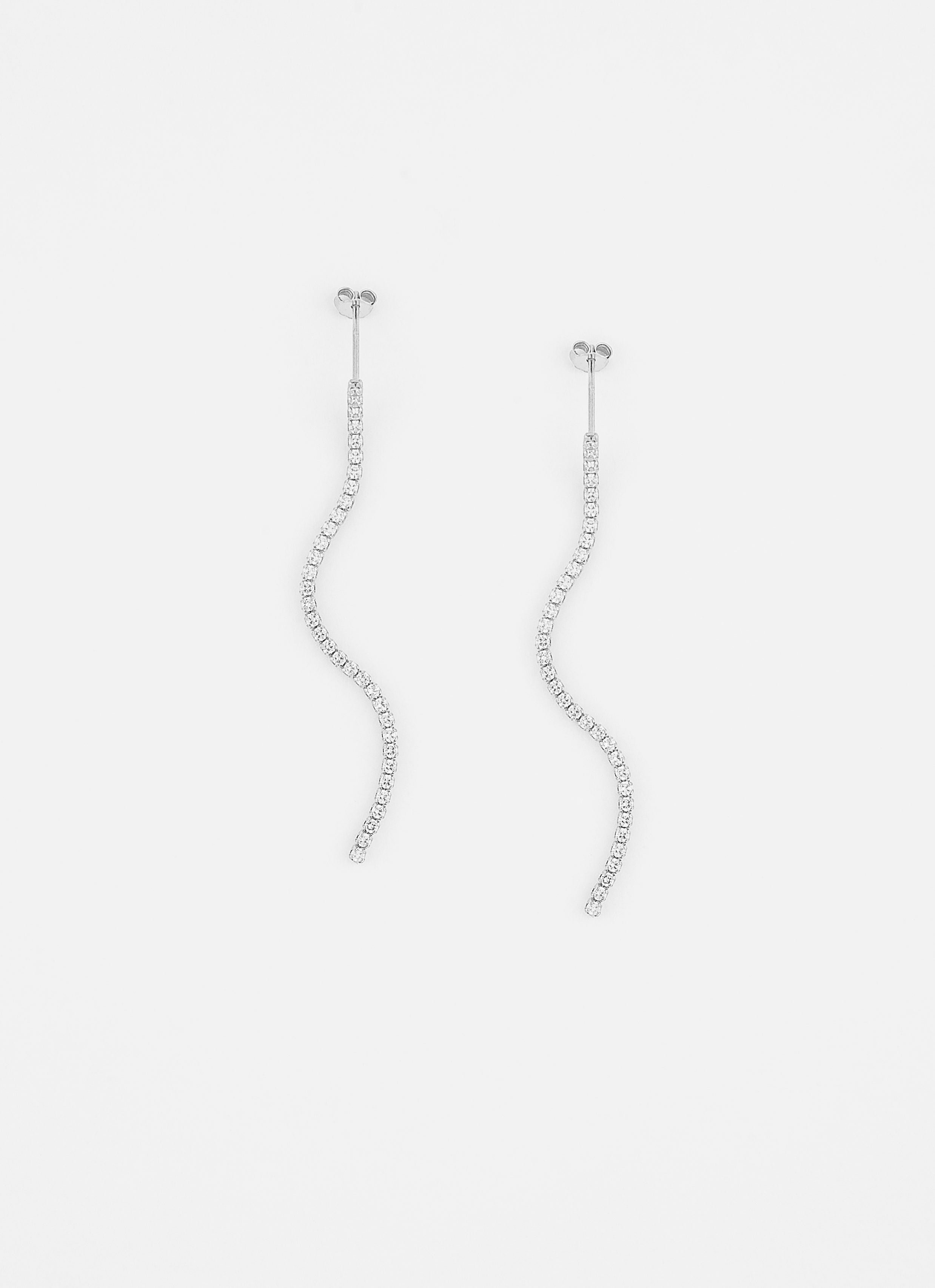 Boucles d'oreille river argent 925 ANNA SOTTILOTTA Argent