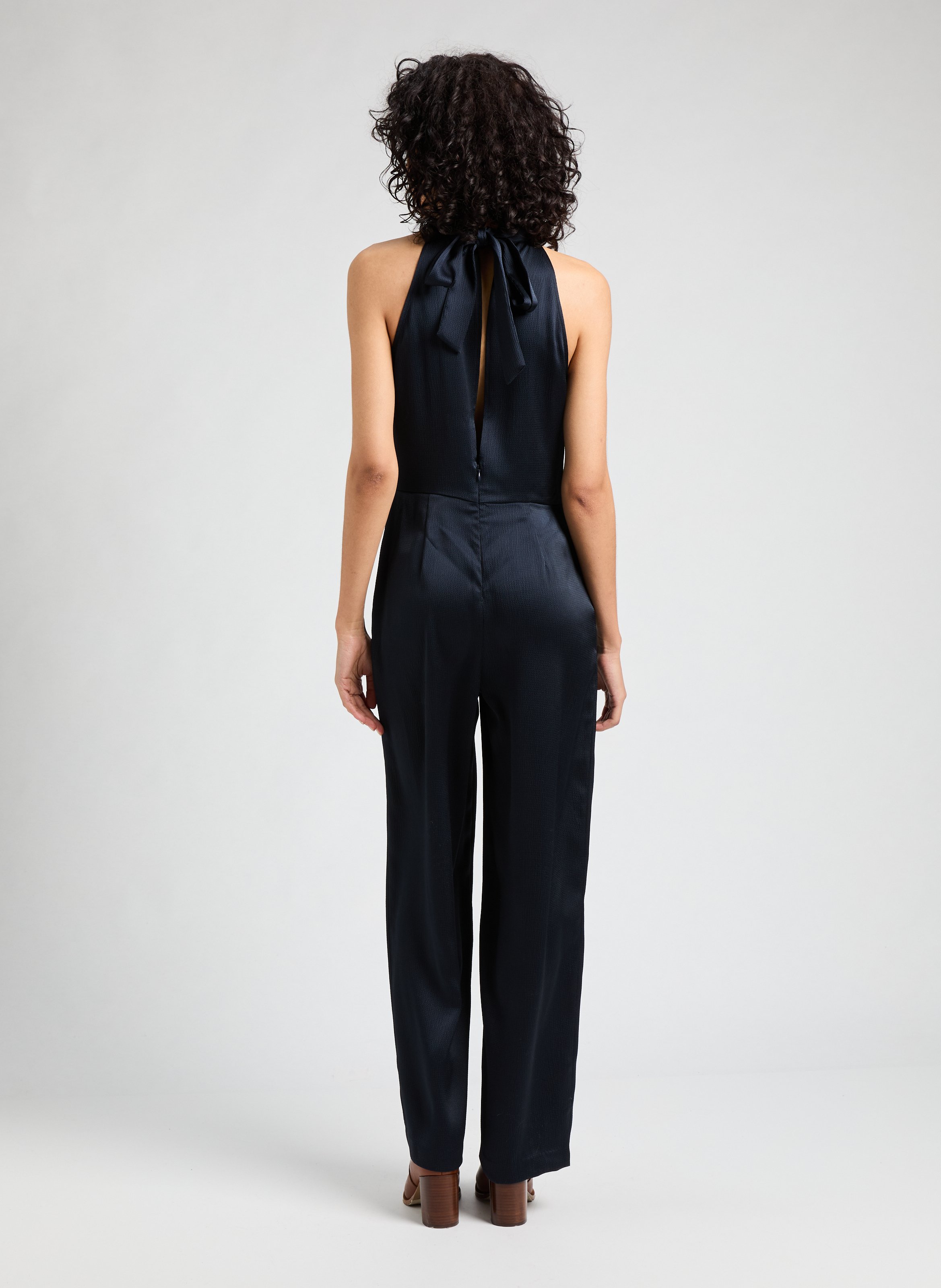 Satin Jumpsuit Sarheo 12959 SAMSOE SAMSOE Black