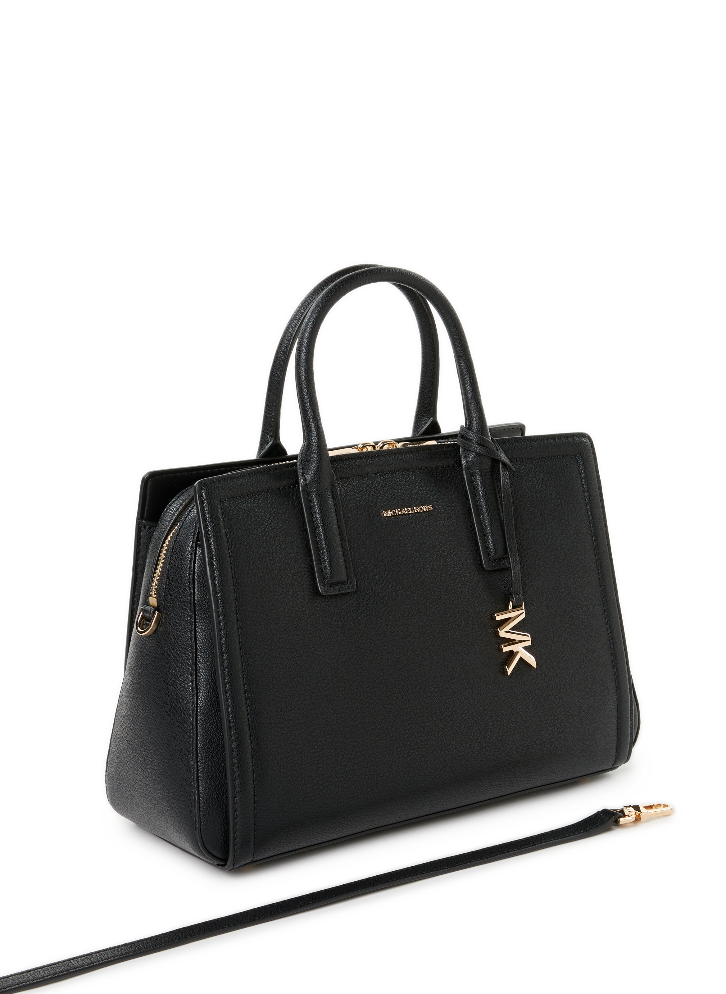 Laila leather handbag MICHAEL KORS Black