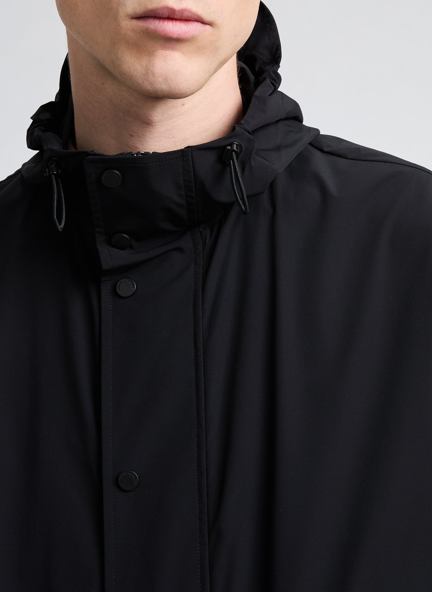 Veste coupe-vent  ARMANI EXCHANGE Noir
