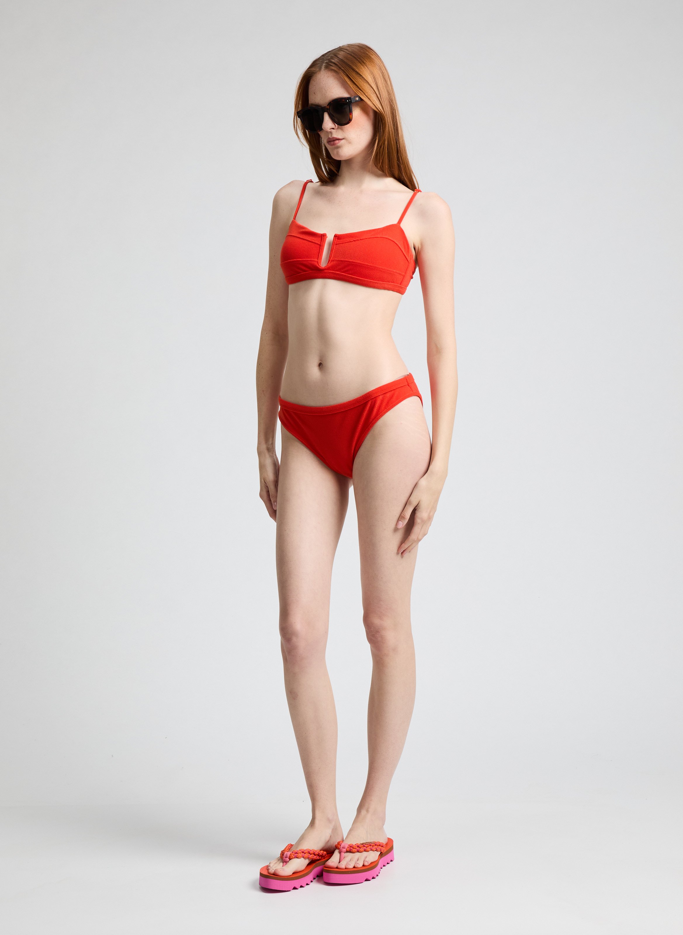 Haut de maillot de bain Brooke SAISON 1865 Orange