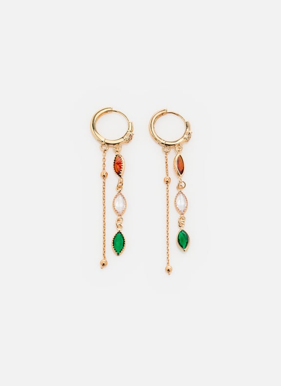 Boucles d'oreille Multicolore by AU PRINTEMPS PARIS AU PRINTEMPS PARIS Boucles d'oreille Multicolore