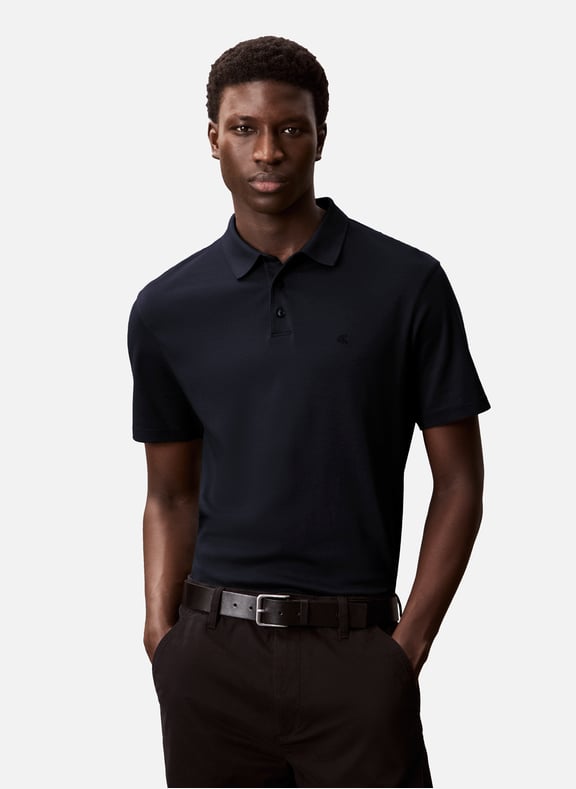 Cotton polo shirt Blue by CALVIN KLEIN CALVIN KLEIN Cotton polo shirt Blue