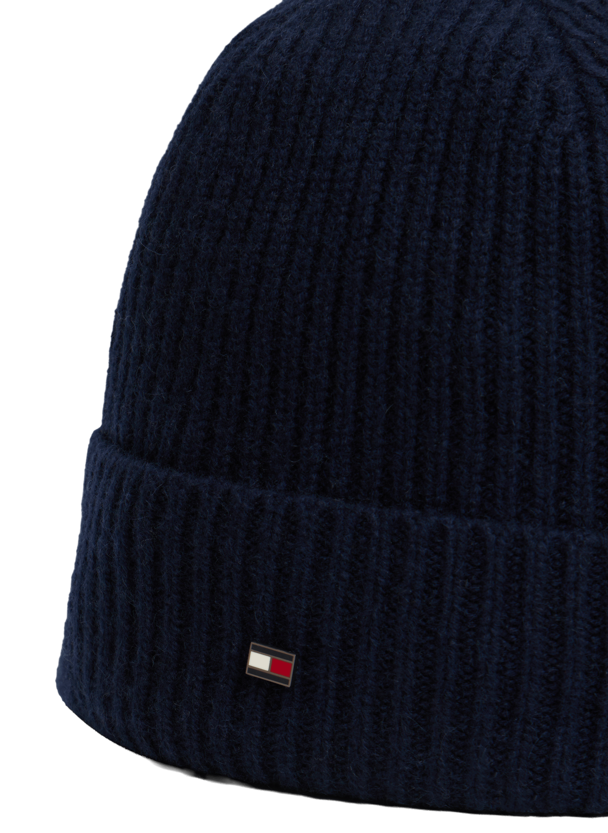 Tommy Hilfiger Flag Cashmere Beanie TOMMY HILFIGER Blue