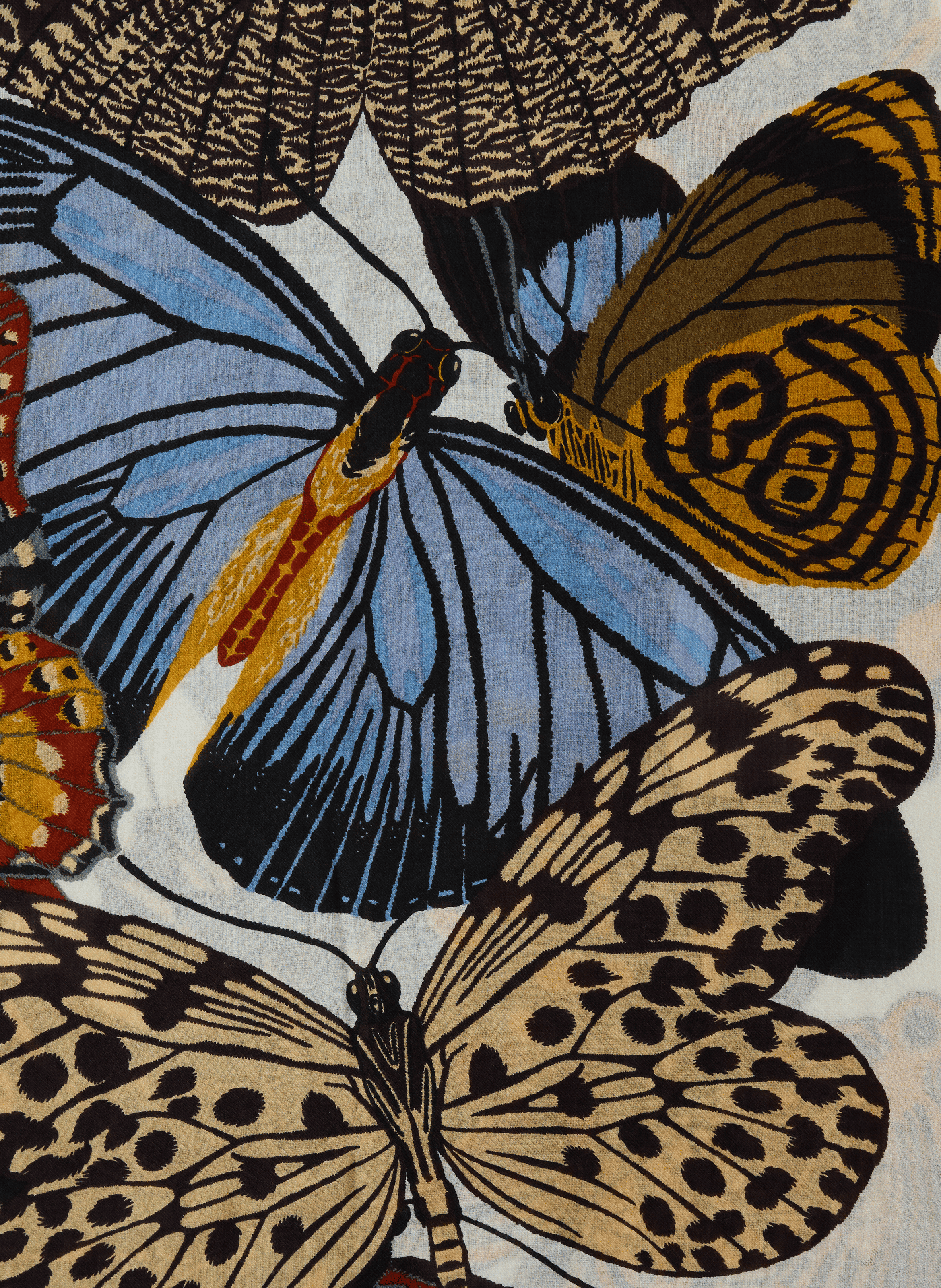 Écharpe à imprimé en laine INOUITOOSH Multicolore