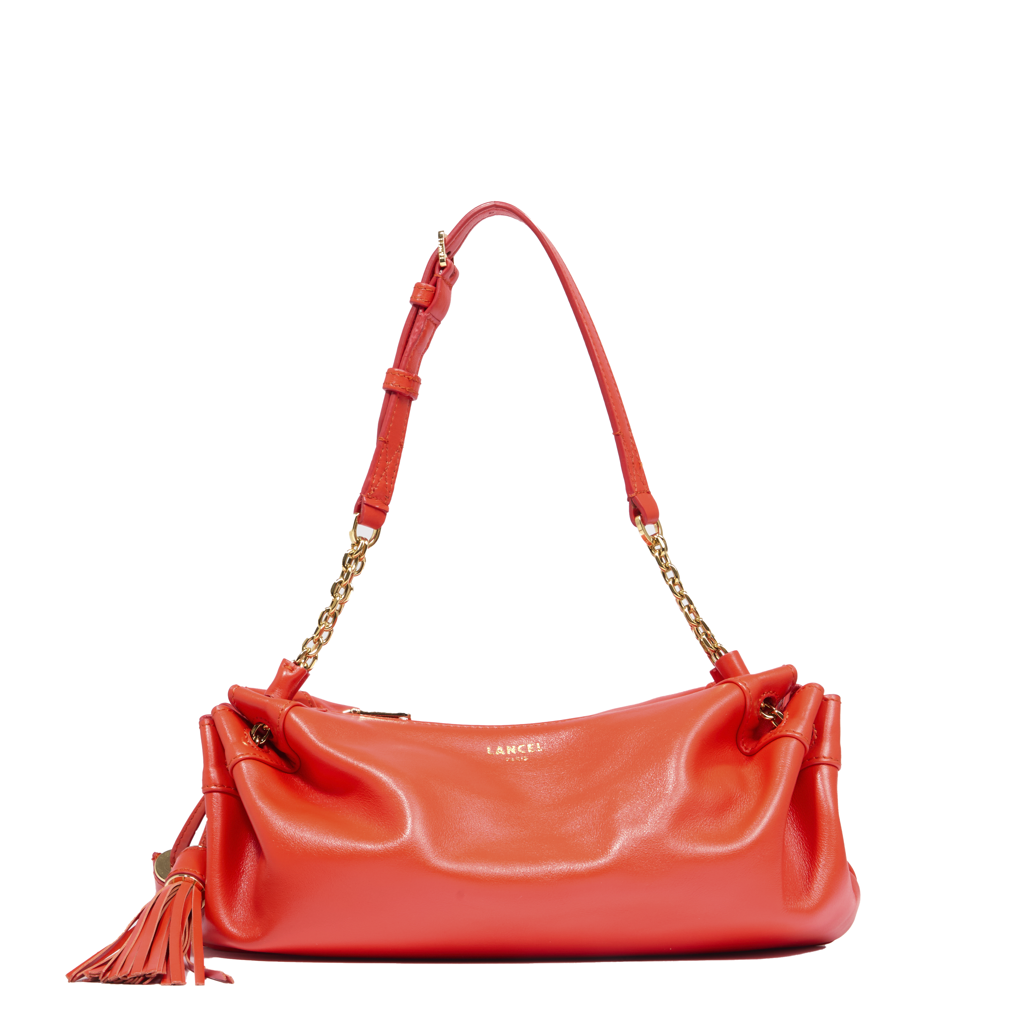 Sac mabelle porté croisé s en cuir mabelle LANCEL Orange