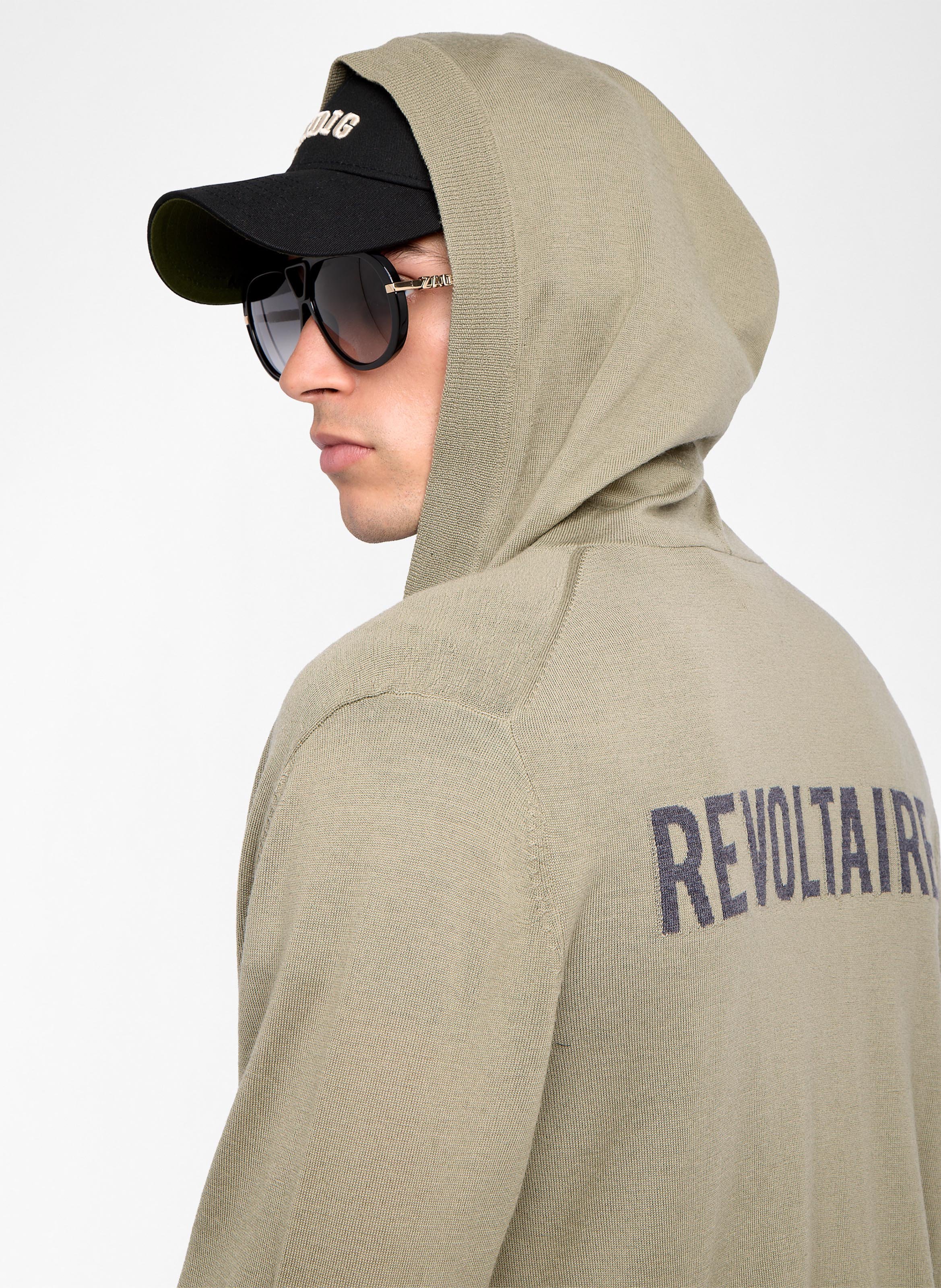 Gilet col rond en laine clash ZADIG&VOLTAIRE Vert