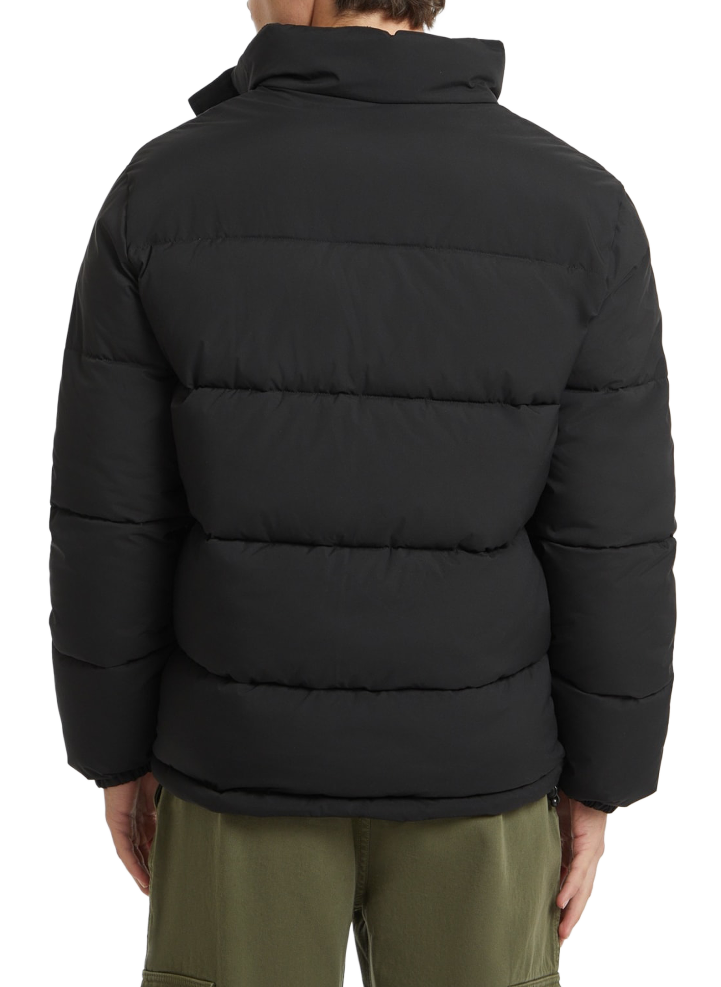 Down jacket with logo GUESS Black