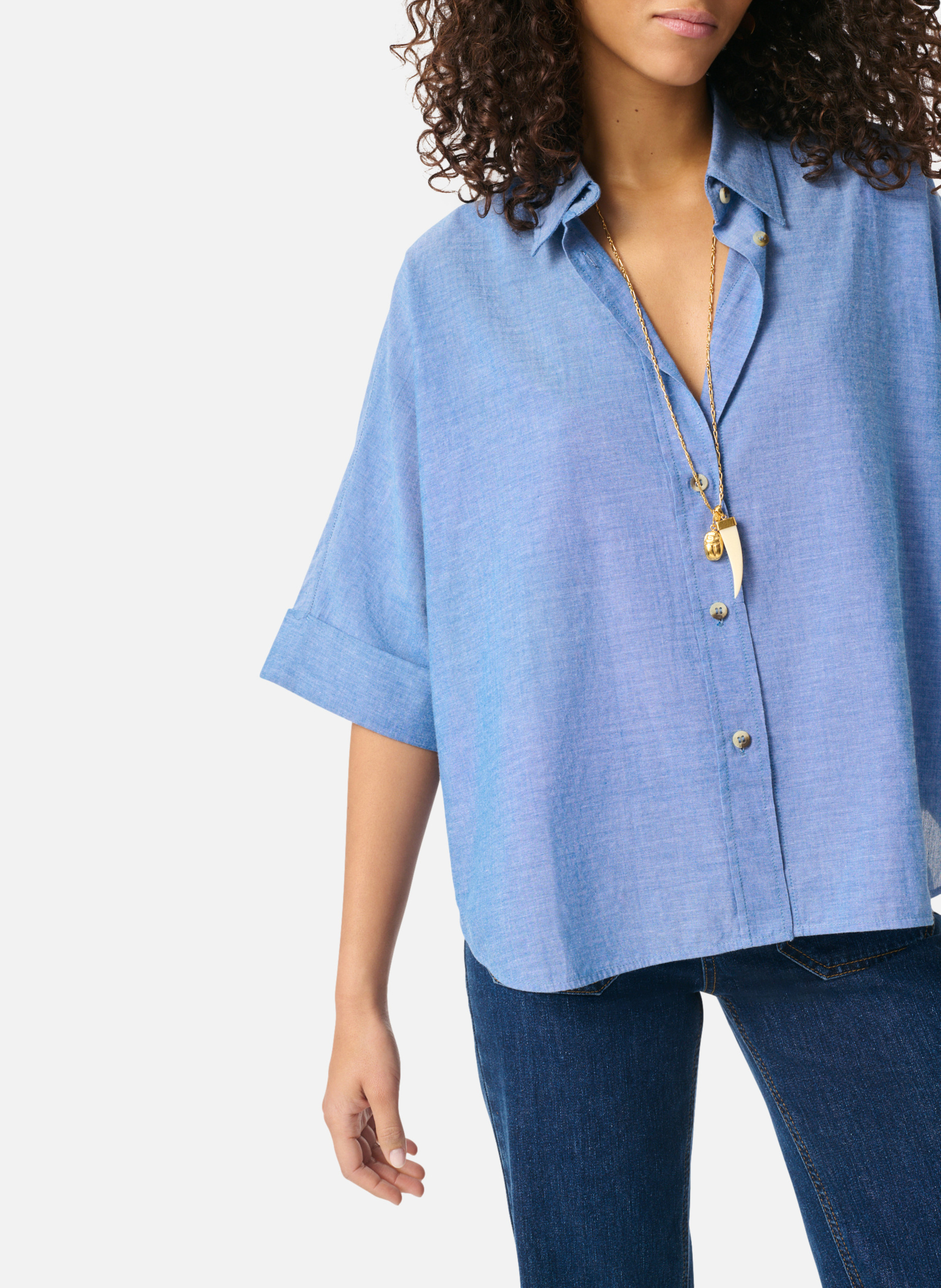 Blouse bobby VANESSA BRUNO Bleu