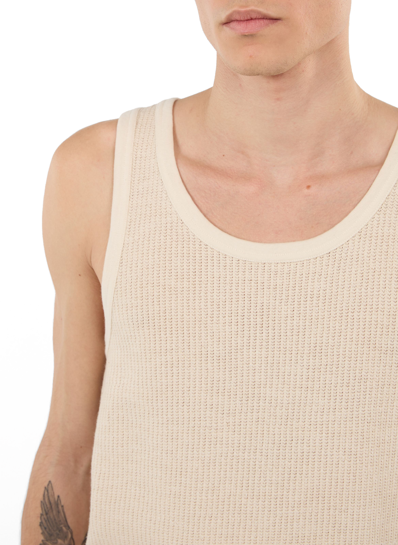 Cotton Dank T-shirt SAISON 1865 Beige