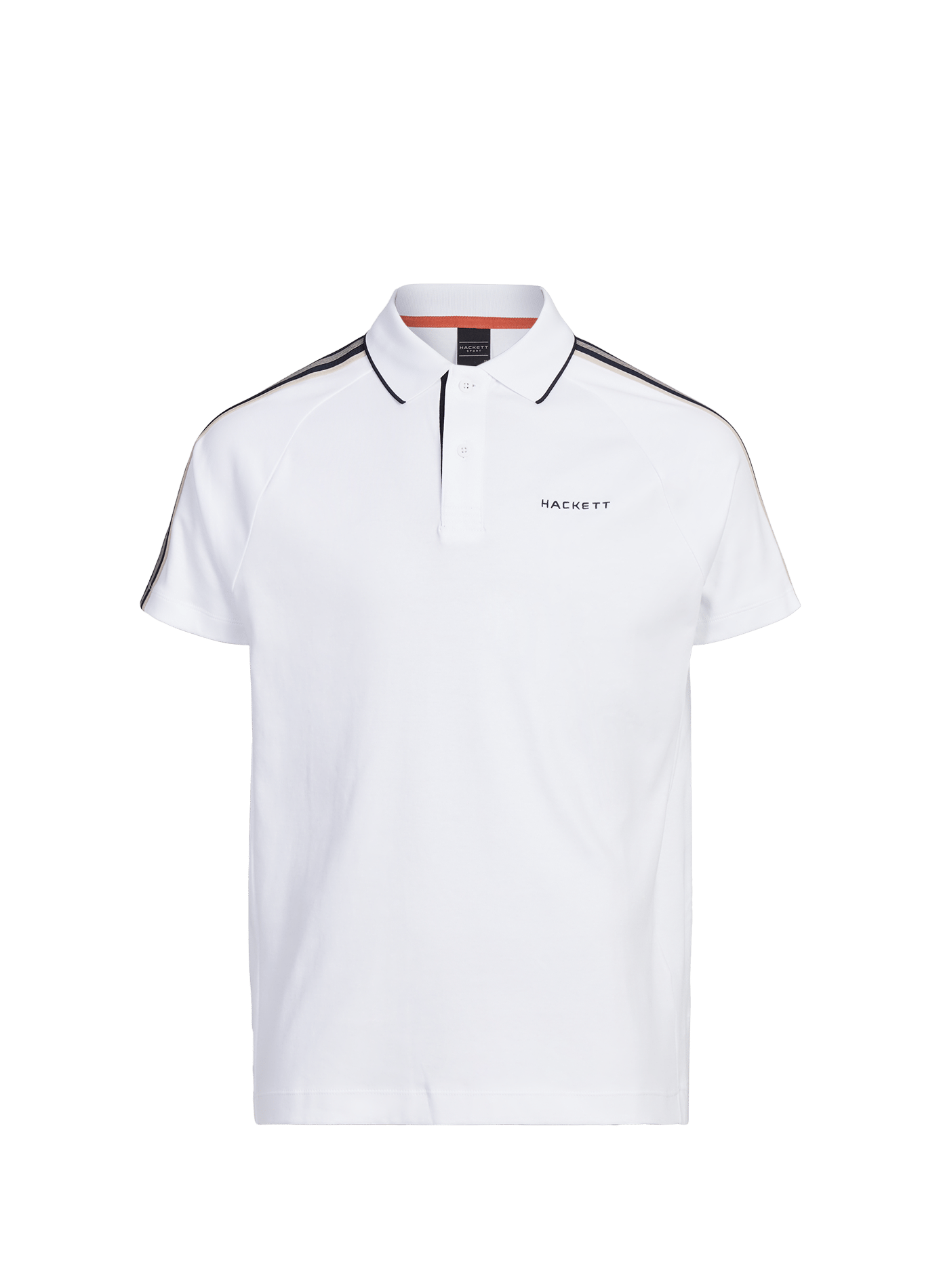 Cotton polo shirt  Optic white